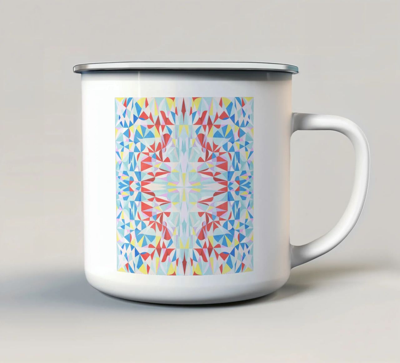 Più calma tazza in smalto da lovely lines