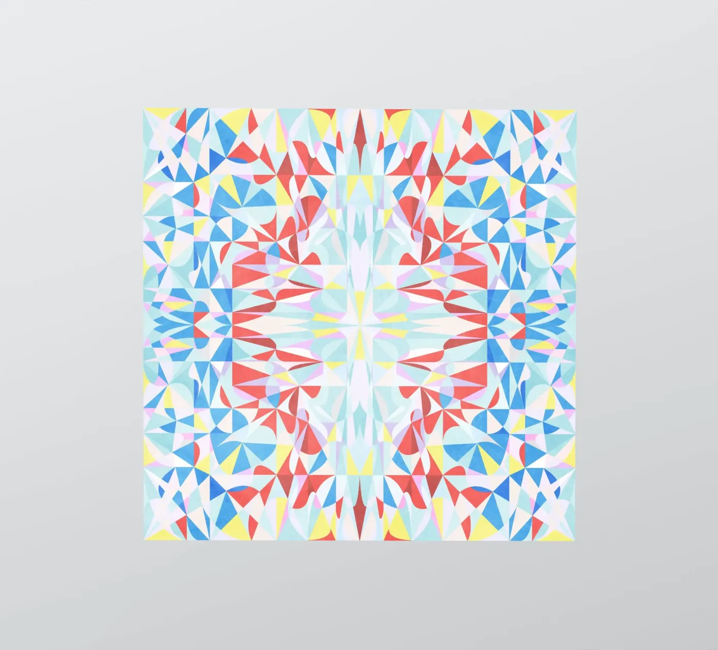 Rustiger sticker van Lines Inside