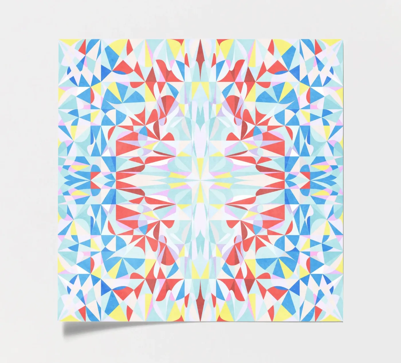 Rustiger stickervel van Lines Inside