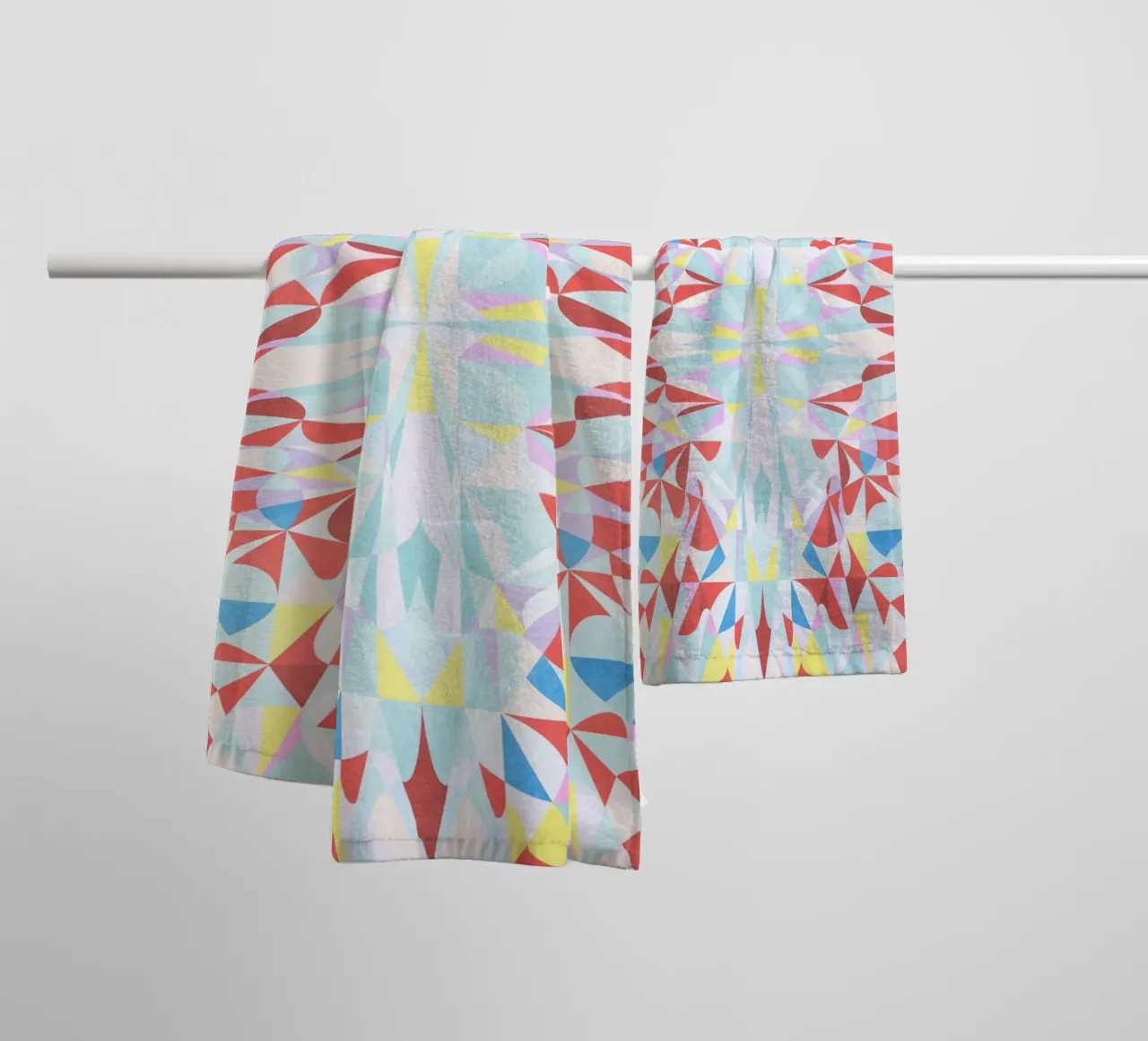 Rustiger badhanddoek van Abstract 888