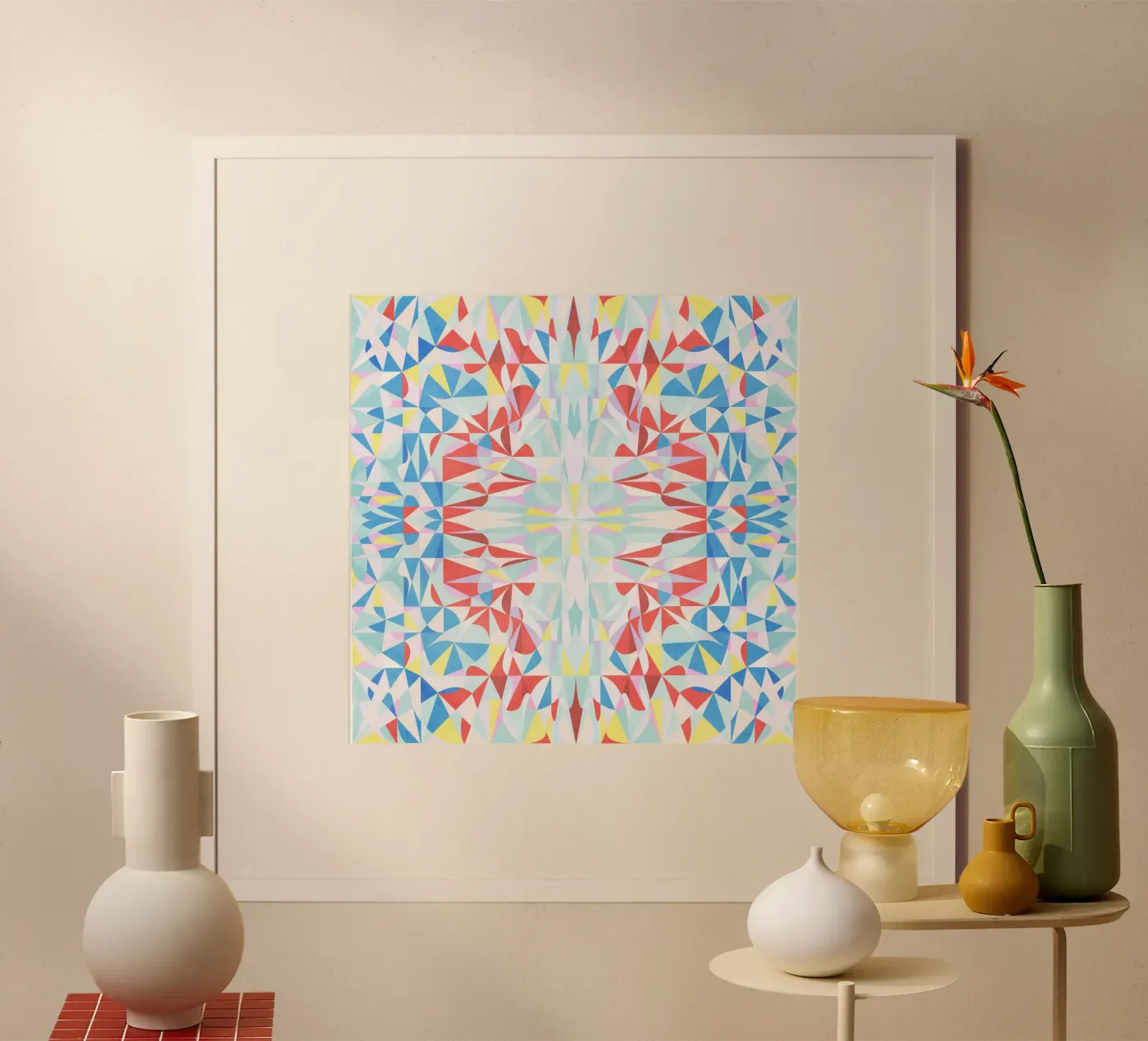 Mehr Gelassenheit Poster von Abstract Joy