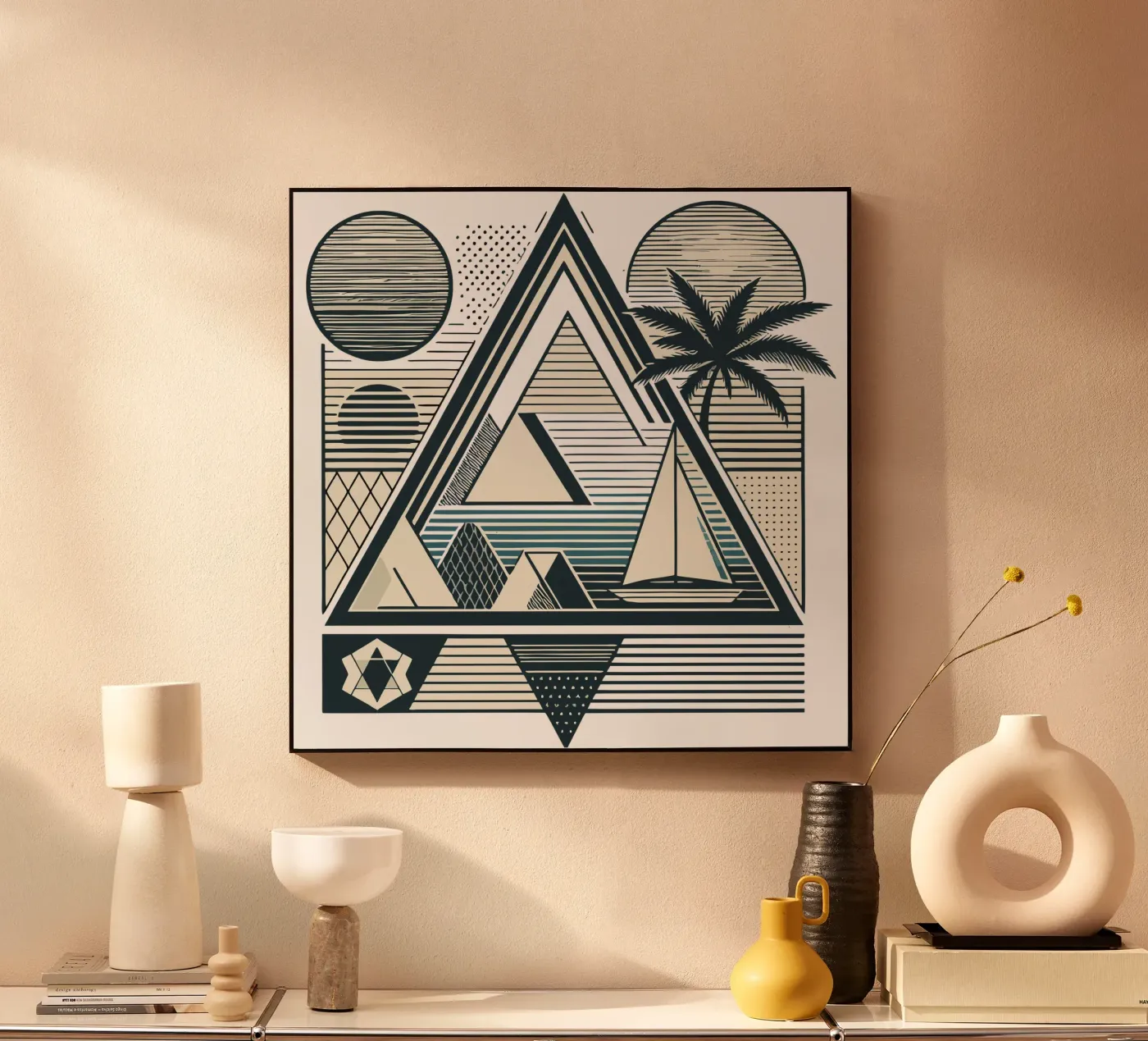 Fuga geometrica pannello forex da artdesign1985