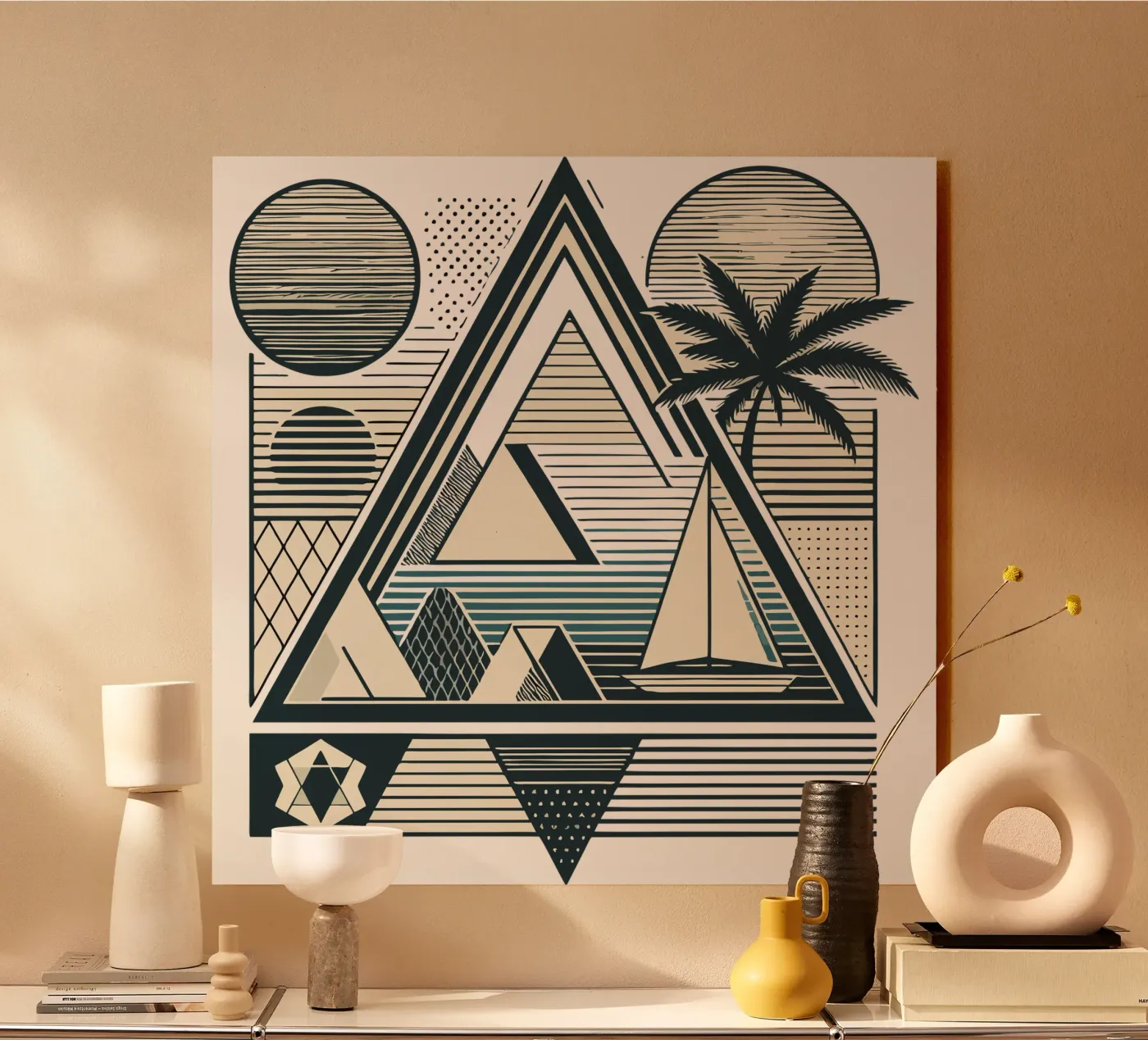 Fuga geometrica pannello forex da artdesign1985