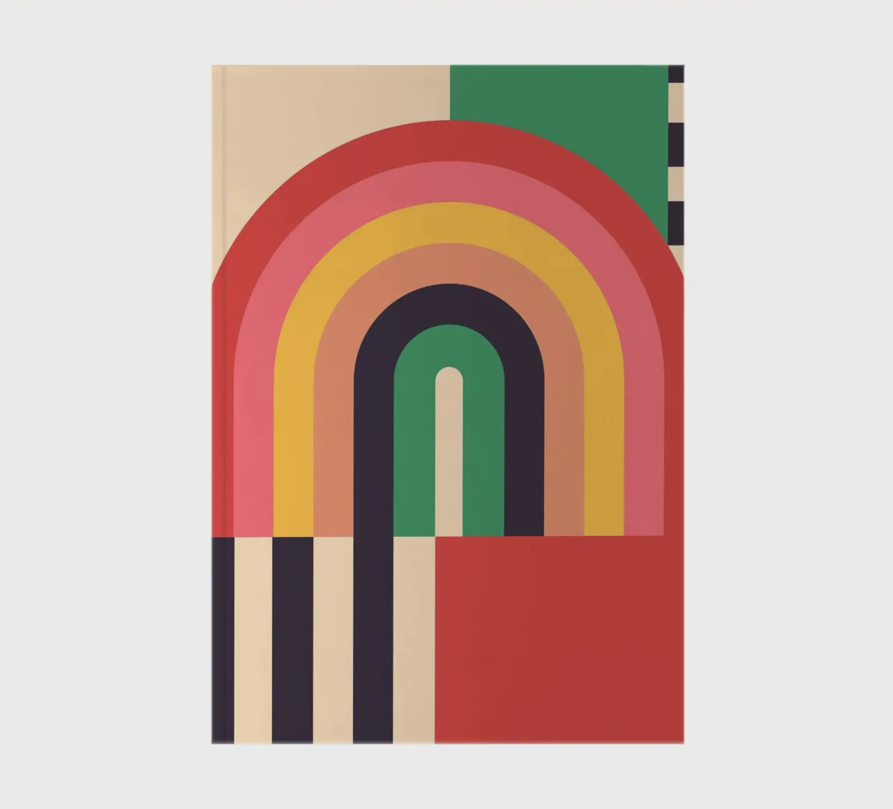 Geometric Abstraction 019 notebook by Gaite