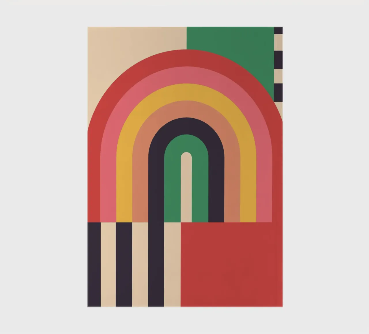 Geometric Abstraction 019 notebook by Gaite