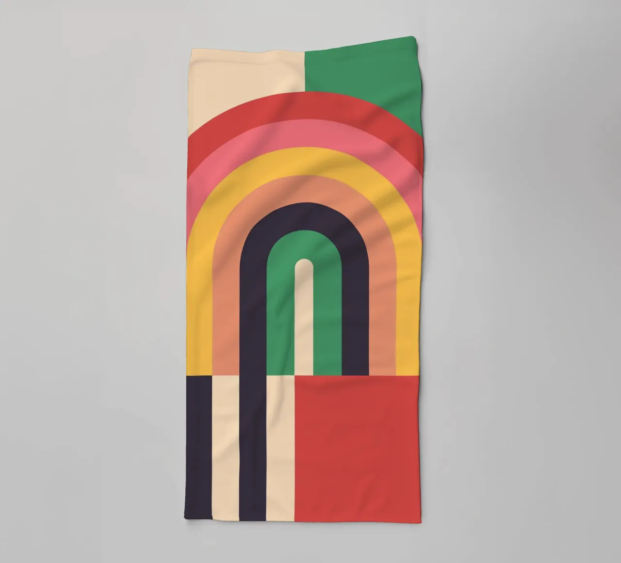 Geometric Abstraction 019 towel by Gaite