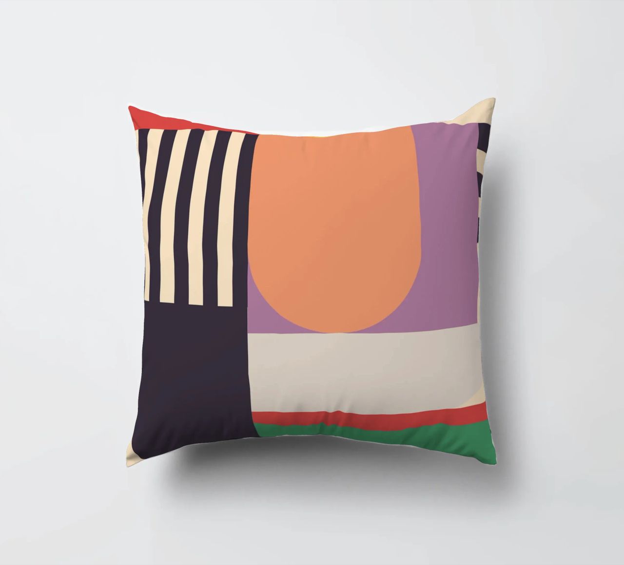 Geometric Abstraction 020 decorative cushion by Gaite