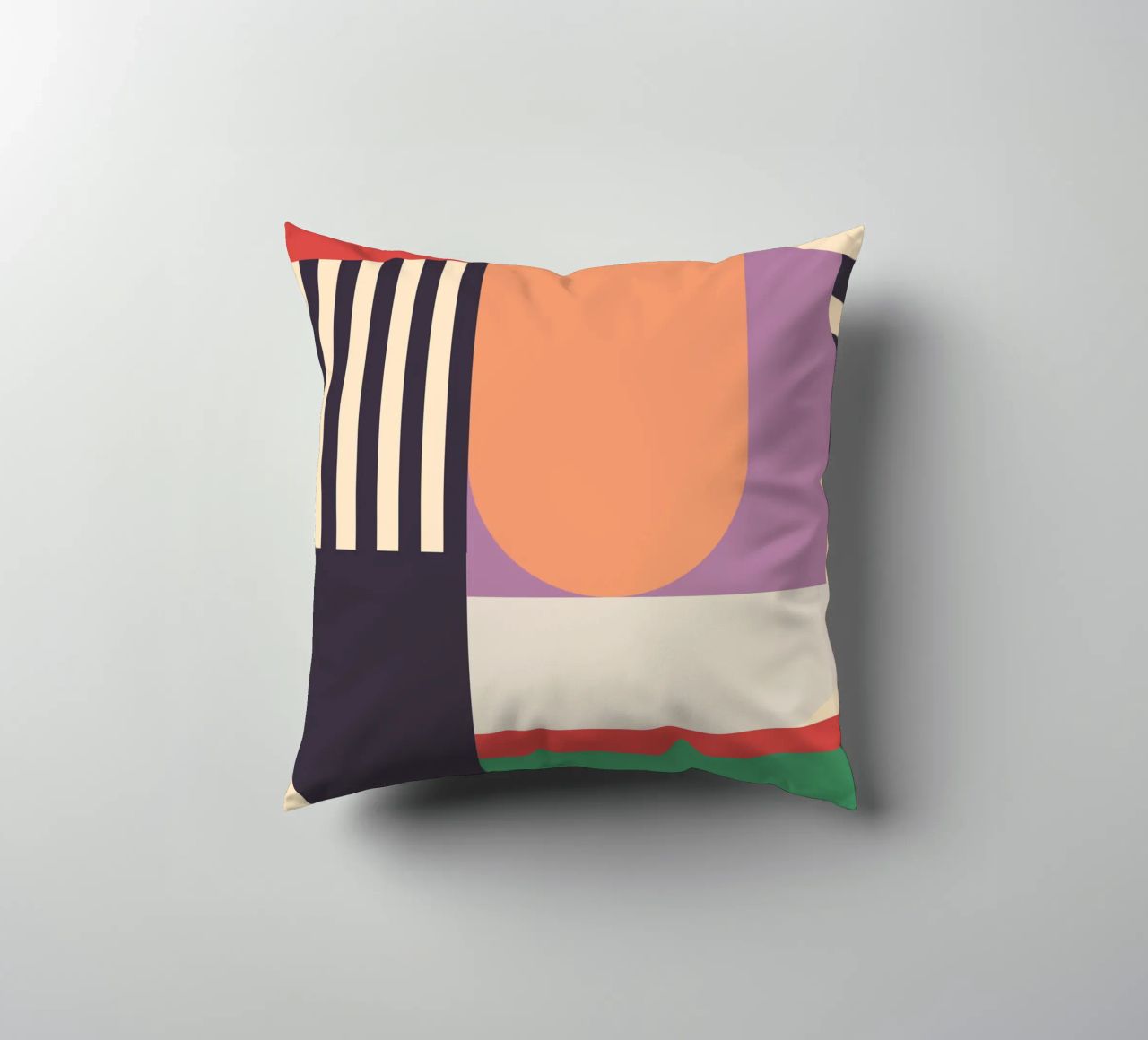 Geometric Abstraction 020 decorative cushion by Gaite