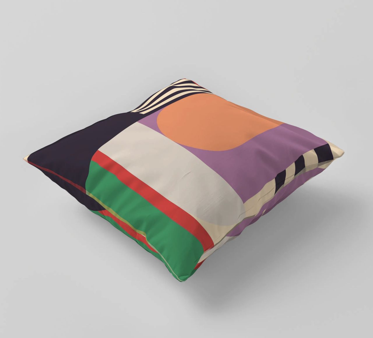 Geometric Abstraction 020 decorative cushion by Gaite