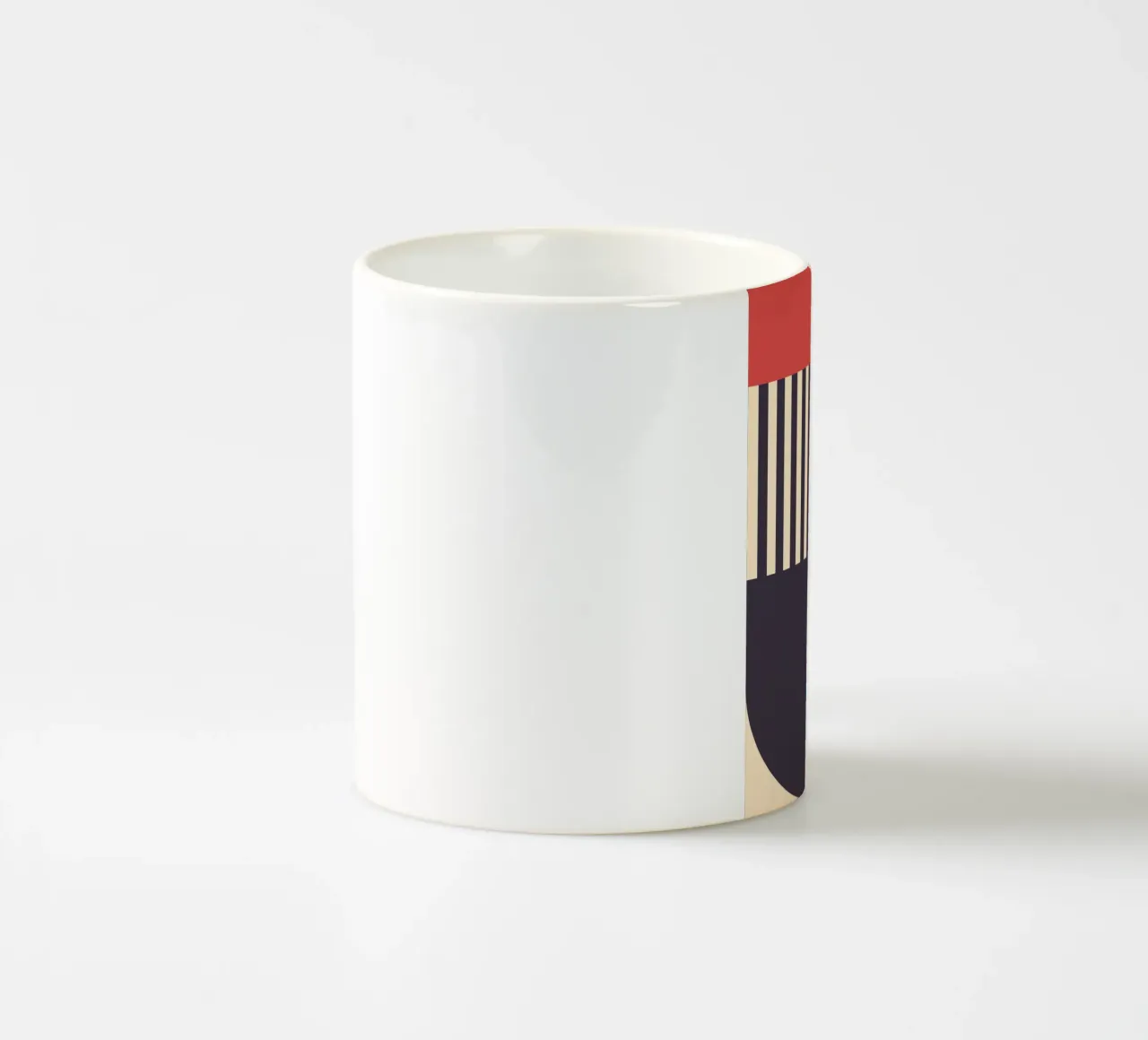 Astrazione geometrica 020 tazza in ceramica da Gaite