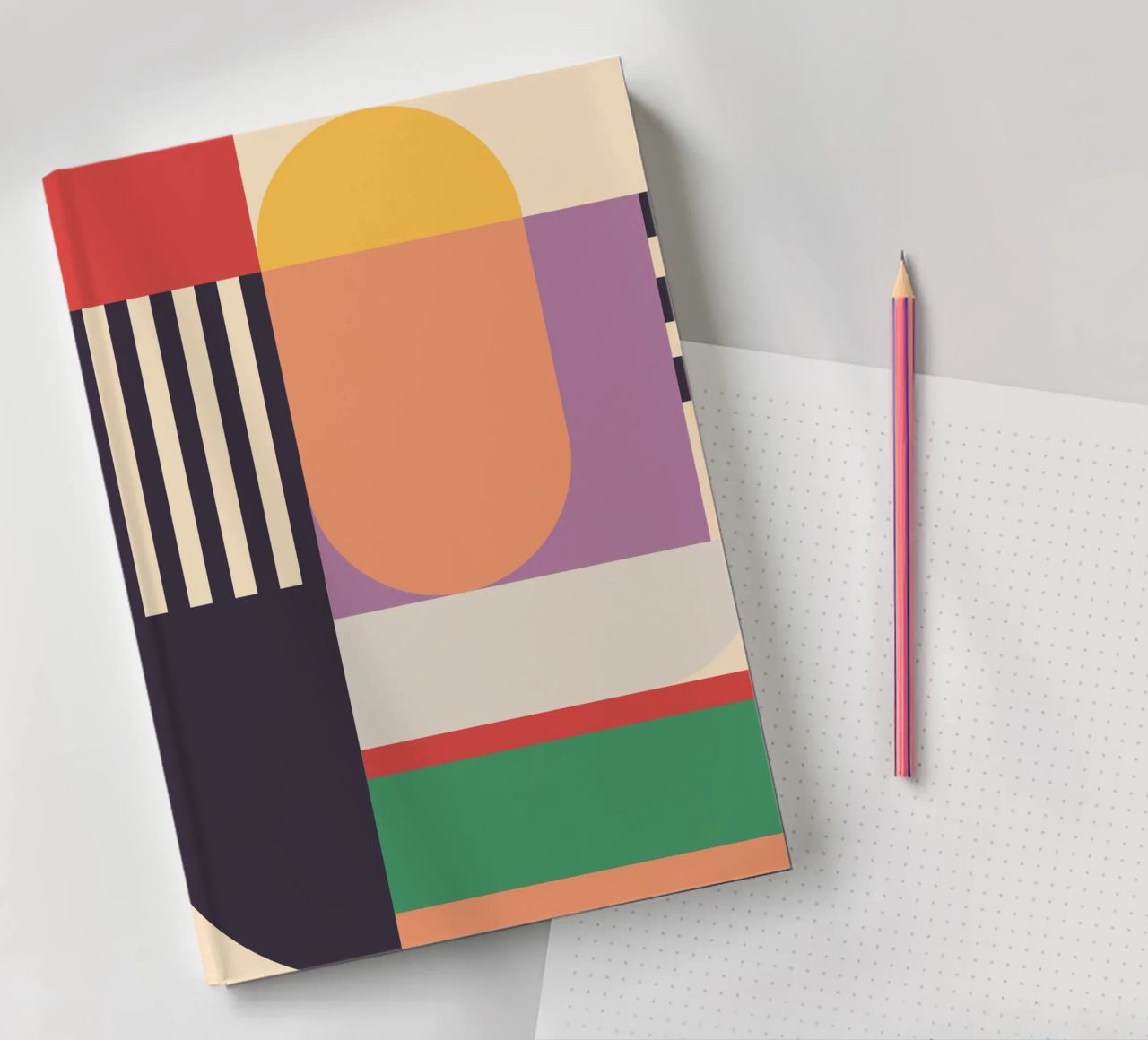 Geometric Abstraction 020 notebook by Gaite