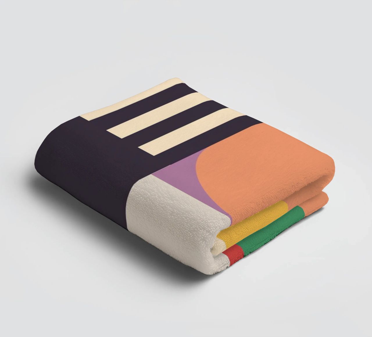 Geometric Abstraction 020 towel by Gaite