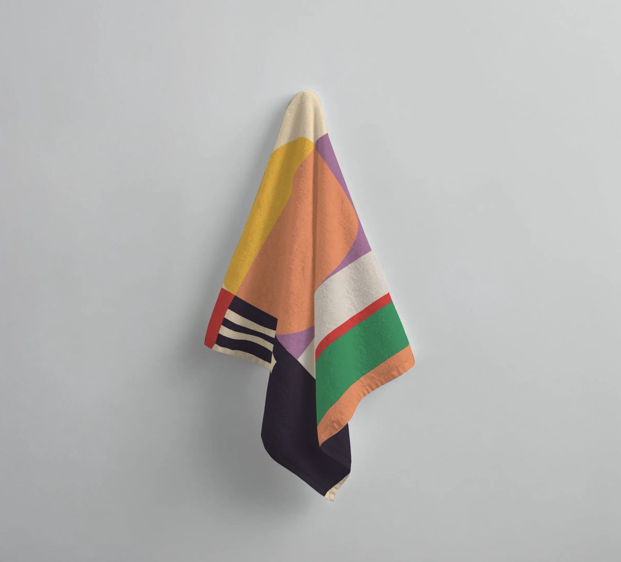 Geometric Abstraction 020 towel by Gaite