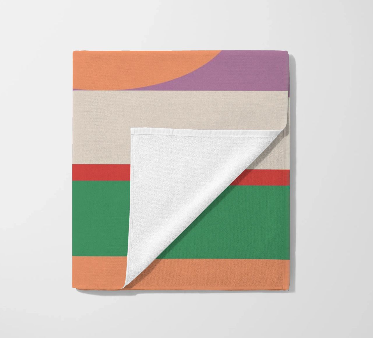 Geometric Abstraction 020 beach towel by Gaite