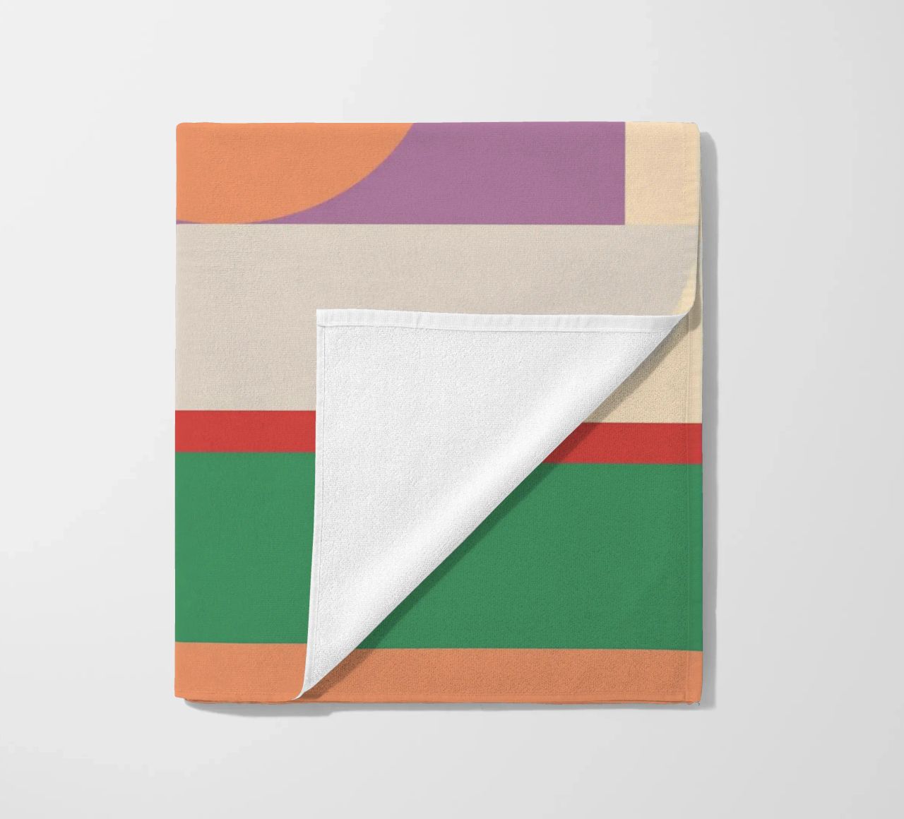 Geometric Abstraction 020 beach towel by Gaite