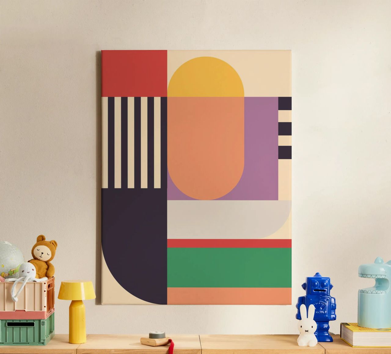 Geometric Abstraction 020 canvas by Gaite