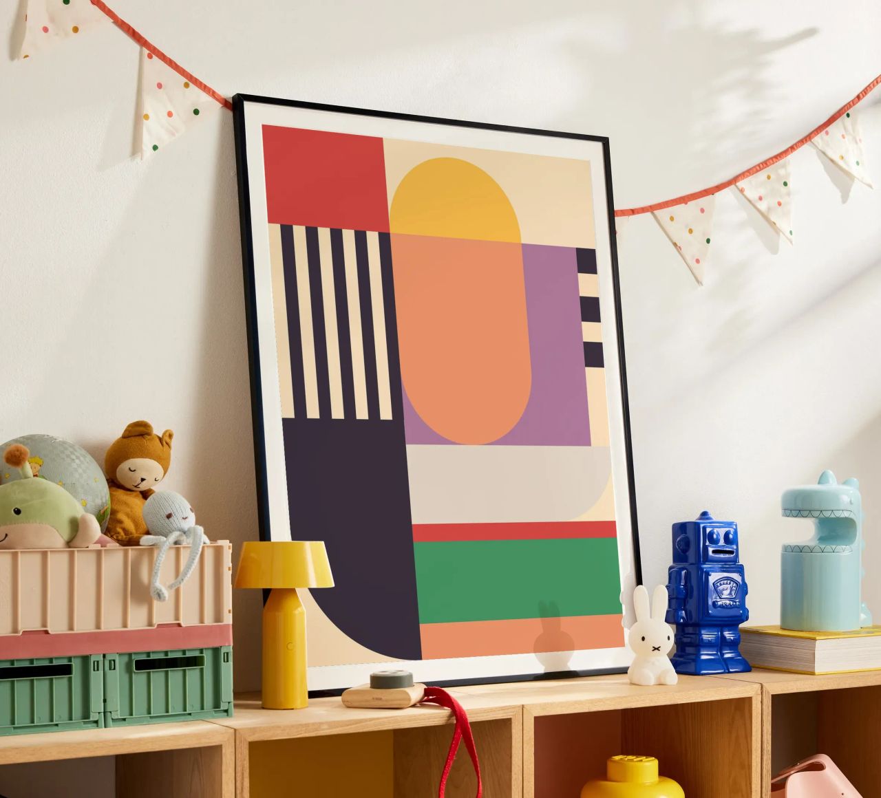 Geometric Abstraction 020 poster by Gaite