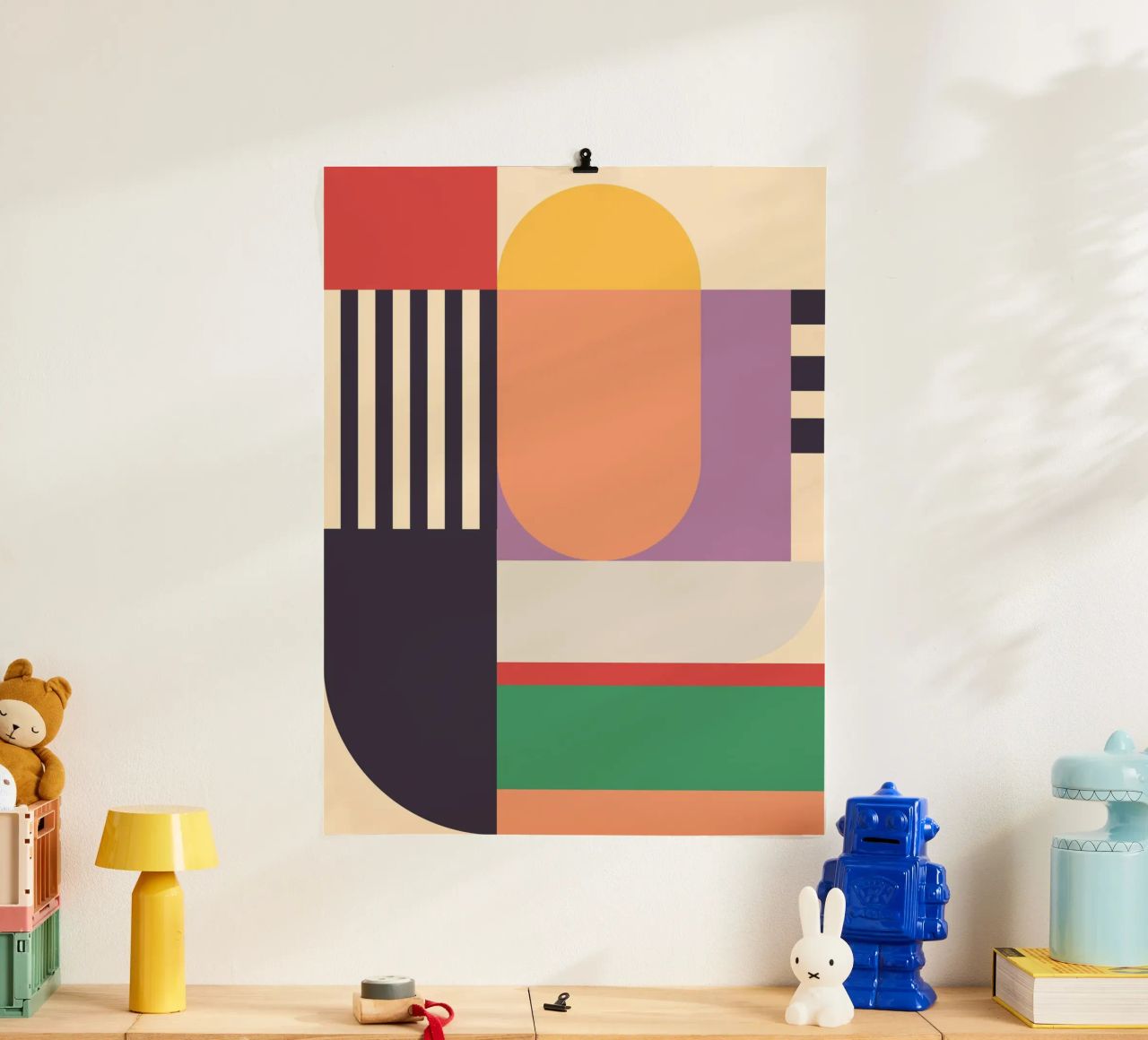 Geometric Abstraction 020 poster by Gaite