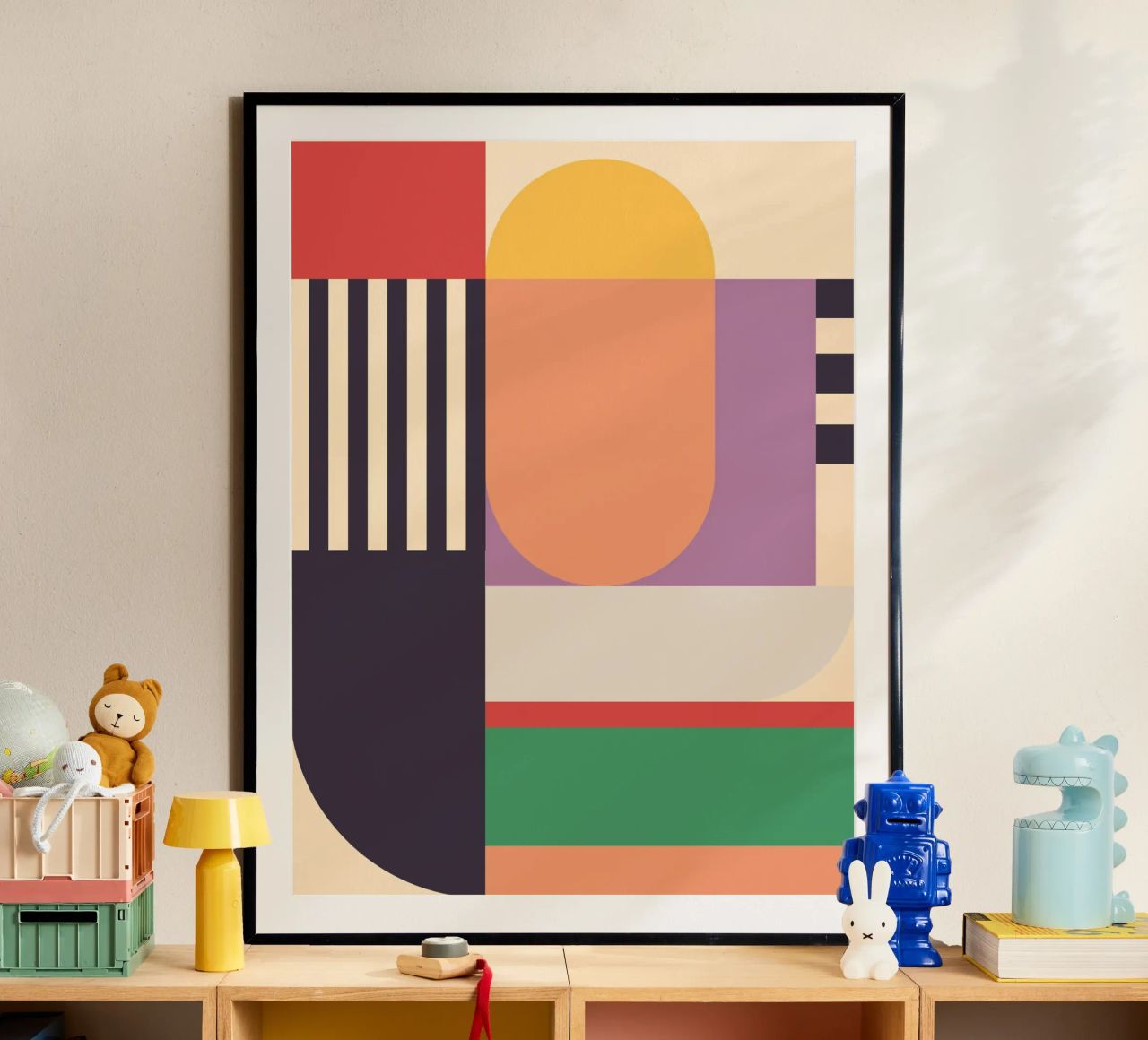 Geometric Abstraction 020 poster by Gaite