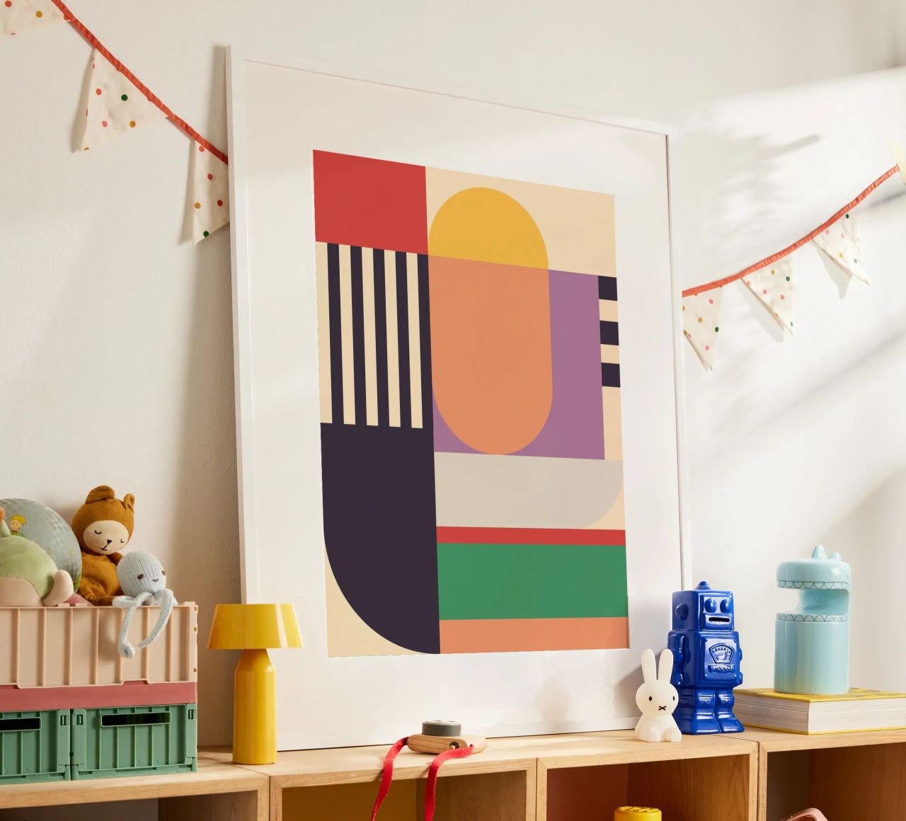 Geometric Abstraction 020 poster by Gaite