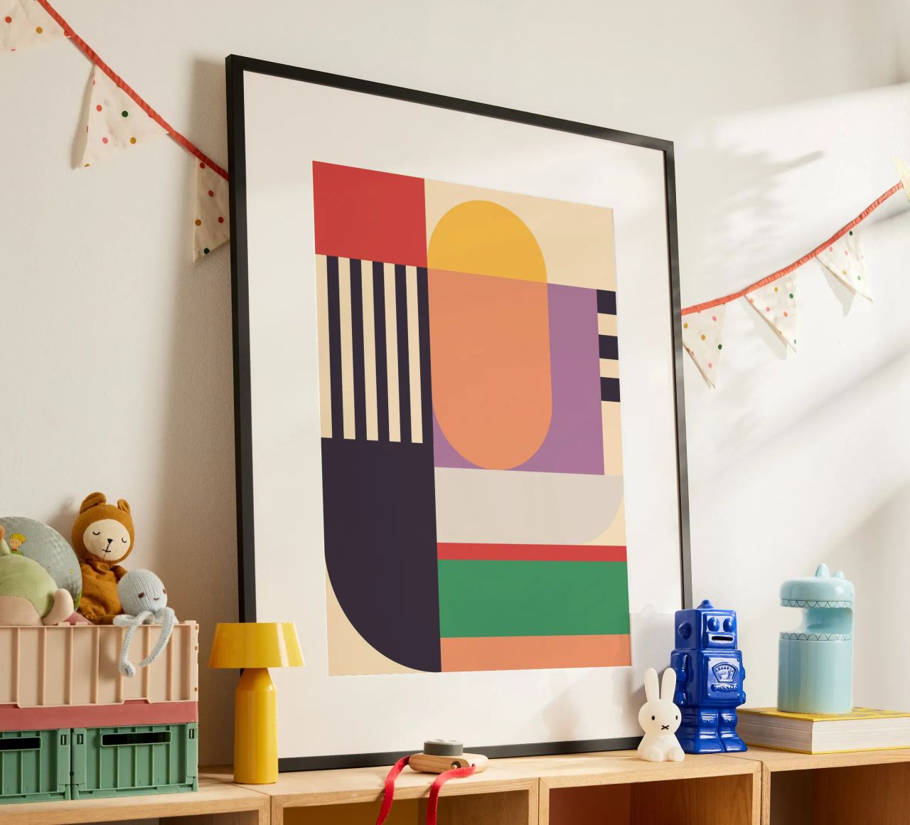 Geometric Abstraction 020 poster by Gaite