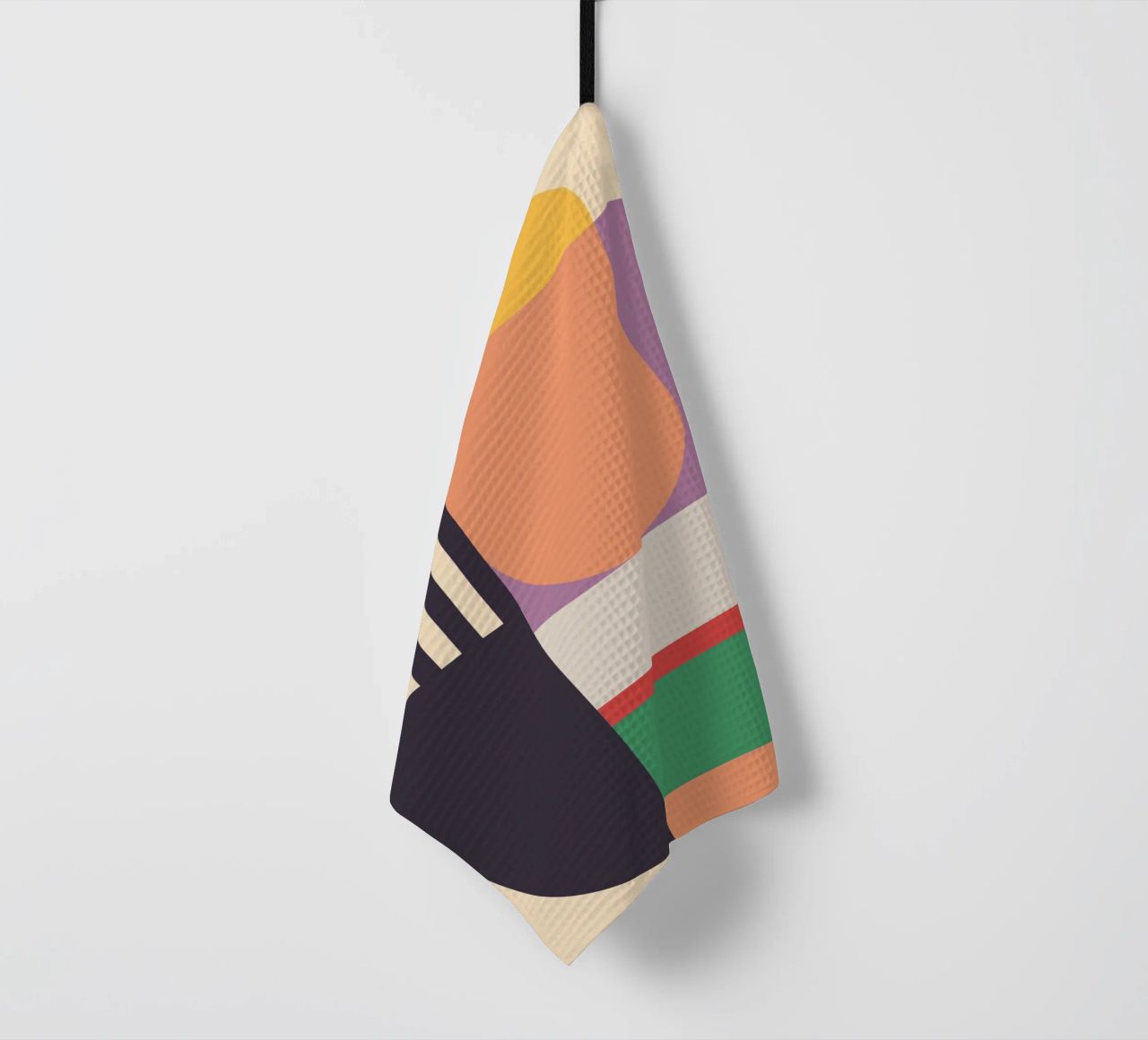Geometric Abstraction 020 tea towel by Gaite