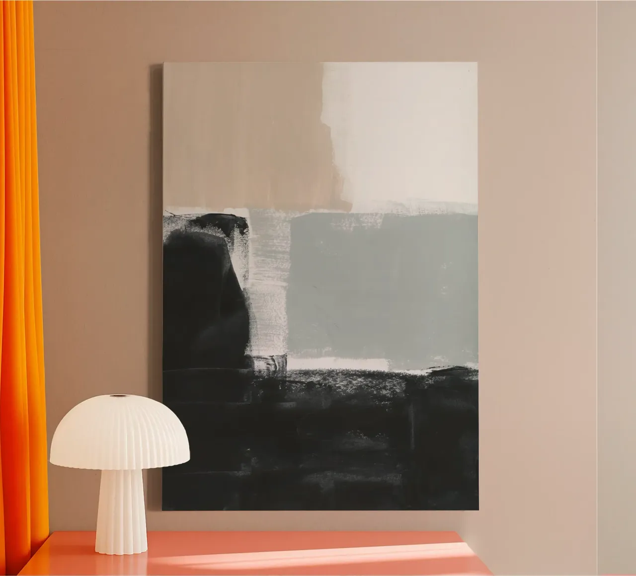 abstract composition canvas van IRIS LEHNHARDT FINE ART