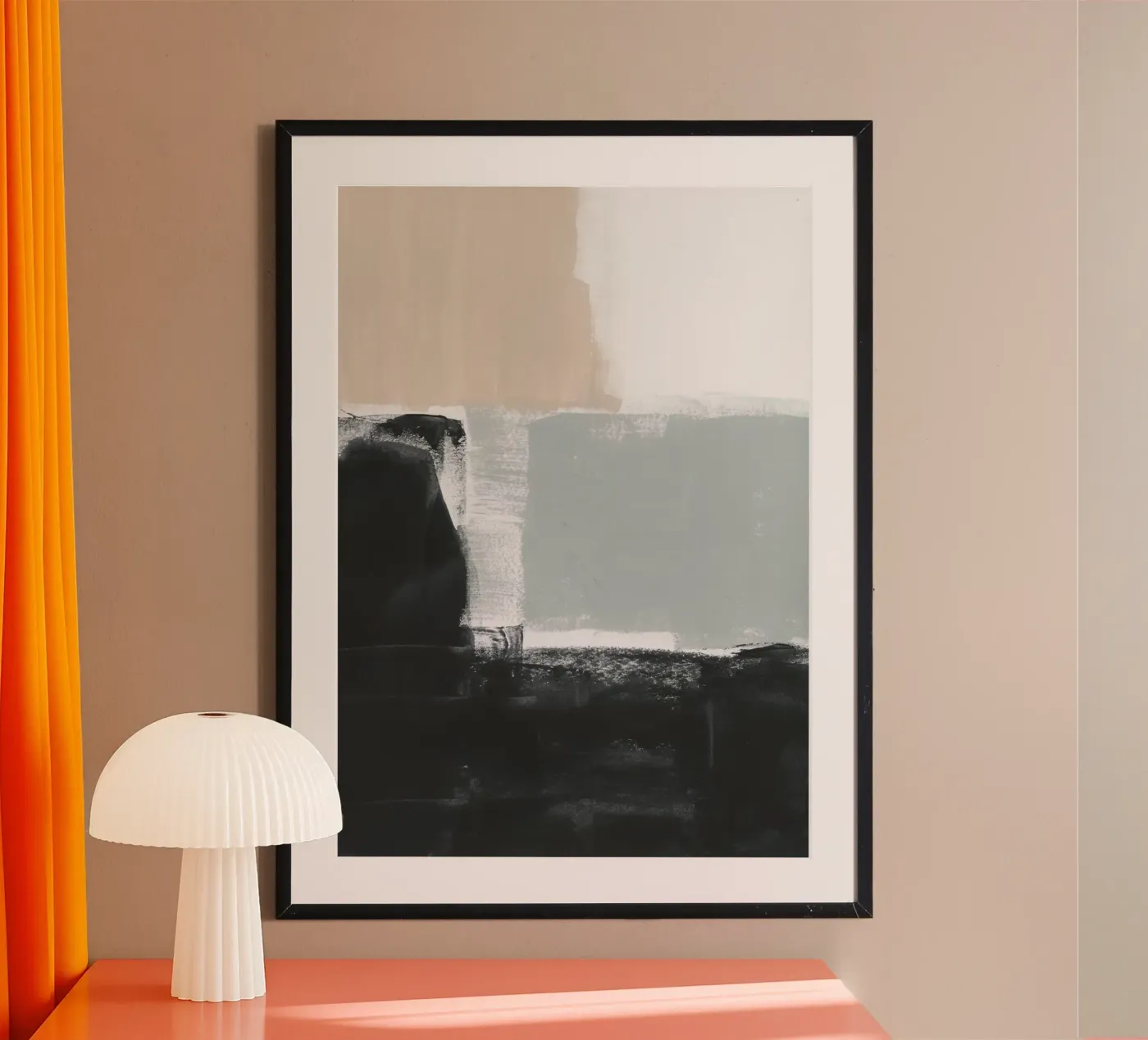 abstract composition poster de IRIS LEHNHARDT FINE ART