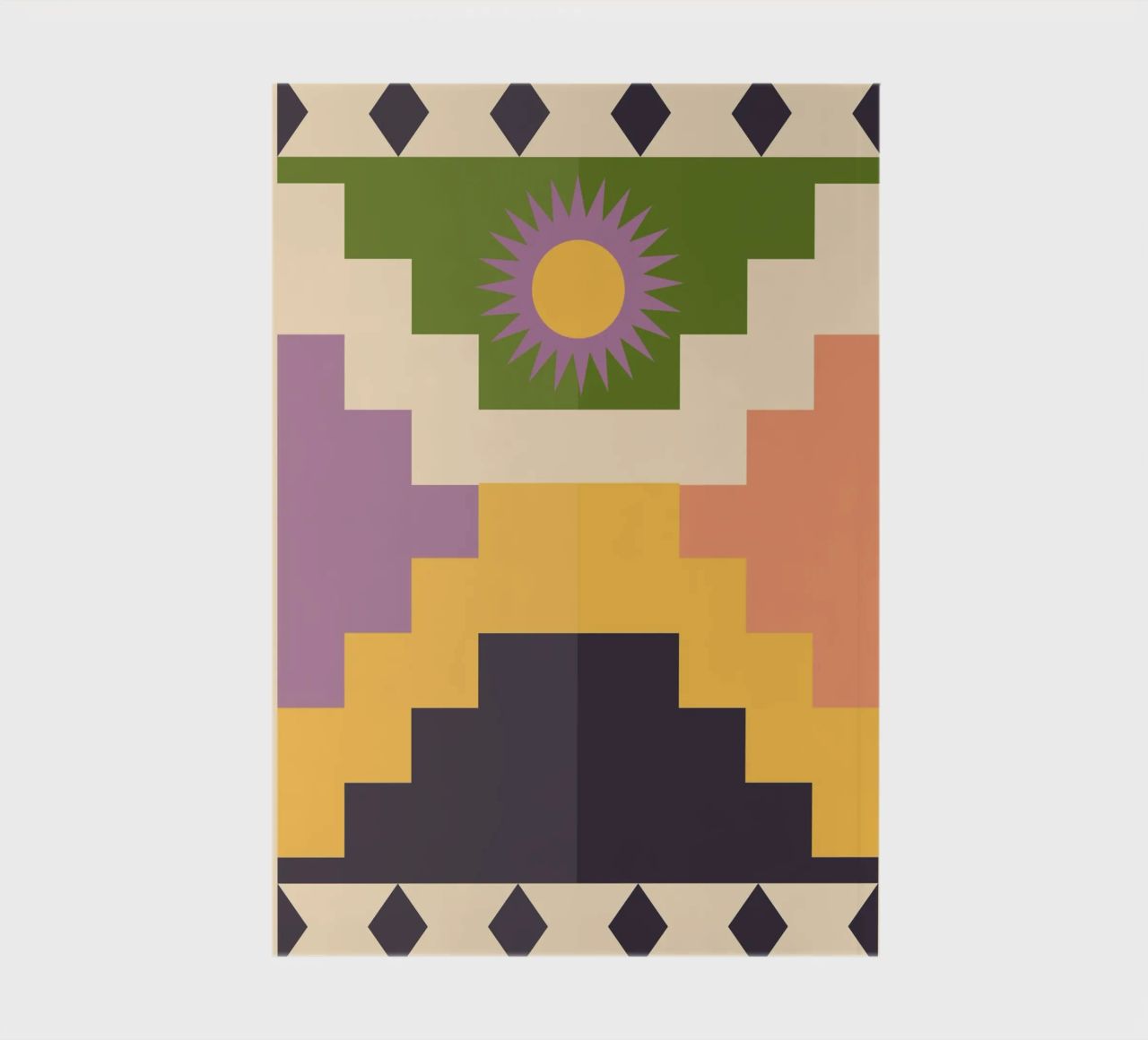 Geometric Abstraction 021 notebook by Gaite