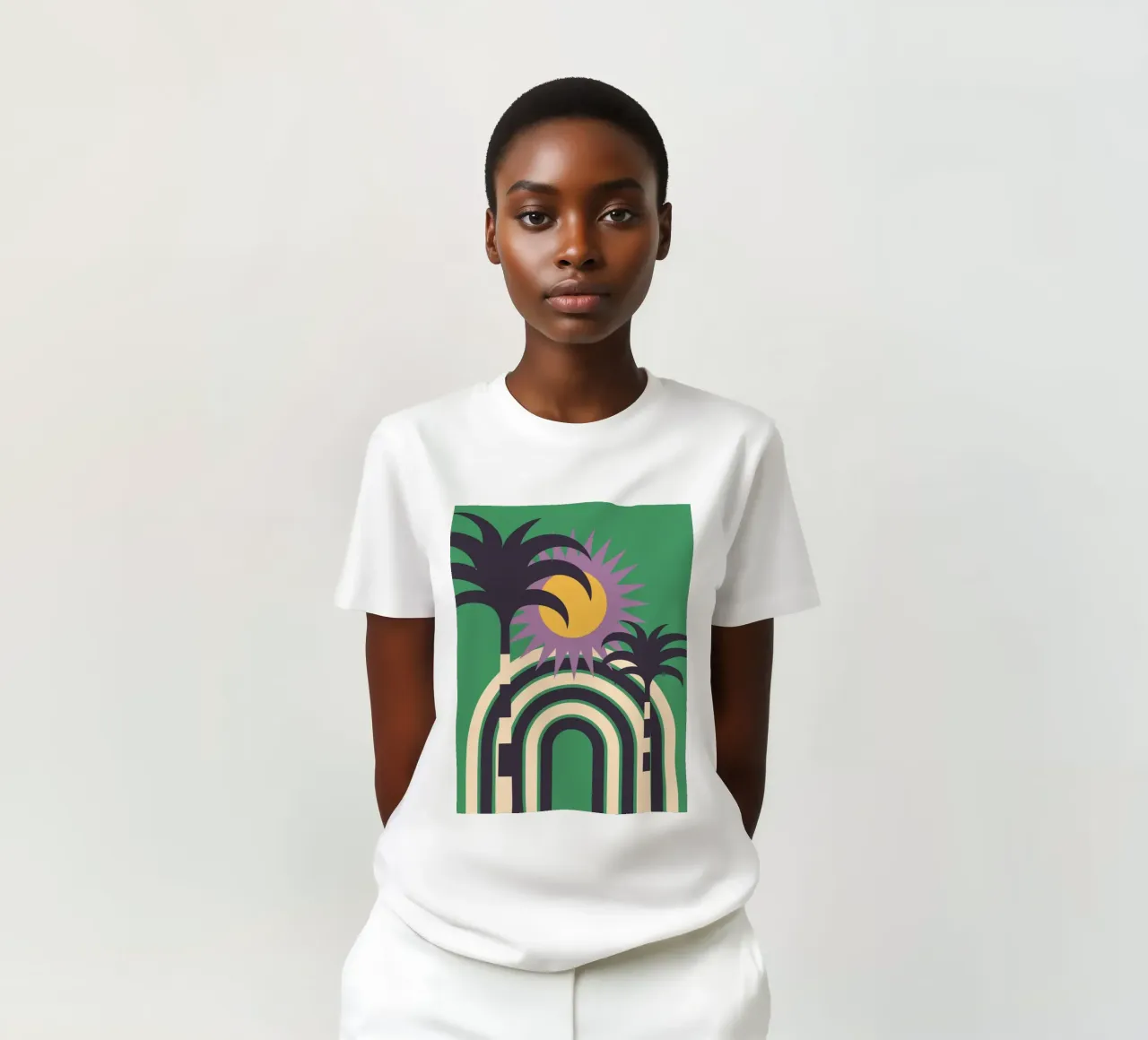 Astrazione geometrica 023 t-shirt da Gaite