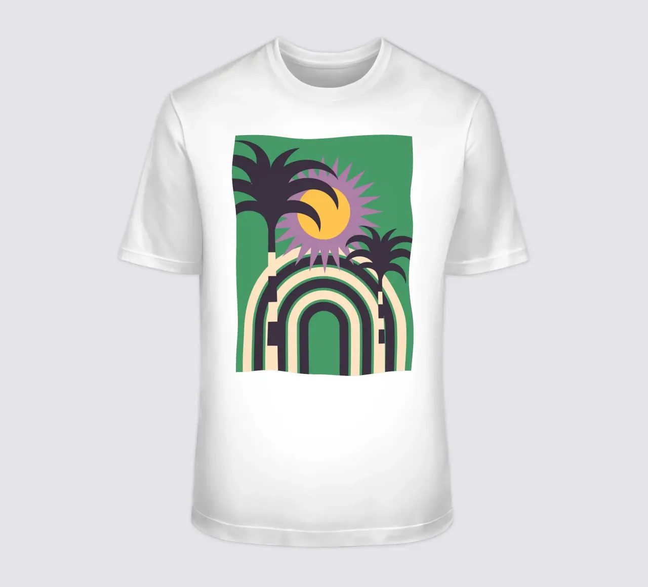 Astrazione geometrica 023 t-shirt da Gaite
