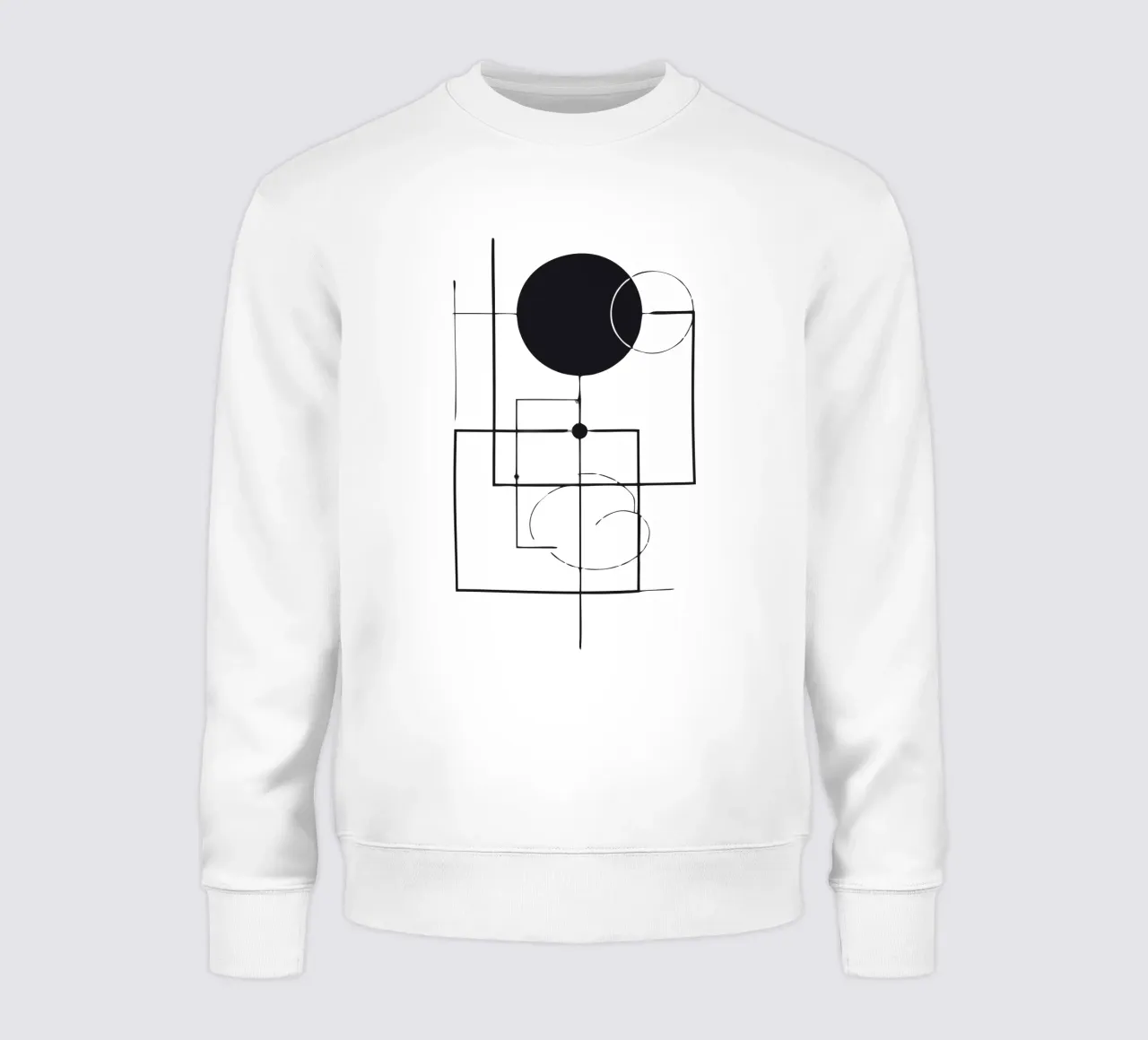 Geometría abstracta sudadera de artdesign1985