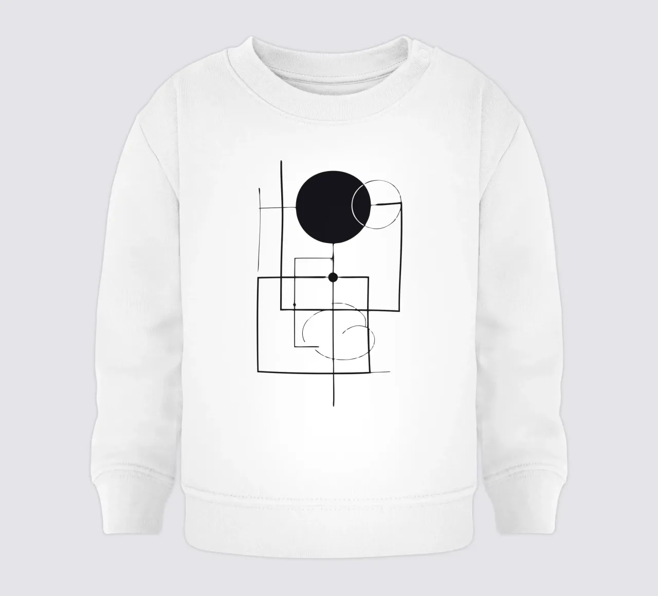 Geometría abstracta sudadera de bebé de artdesign1985