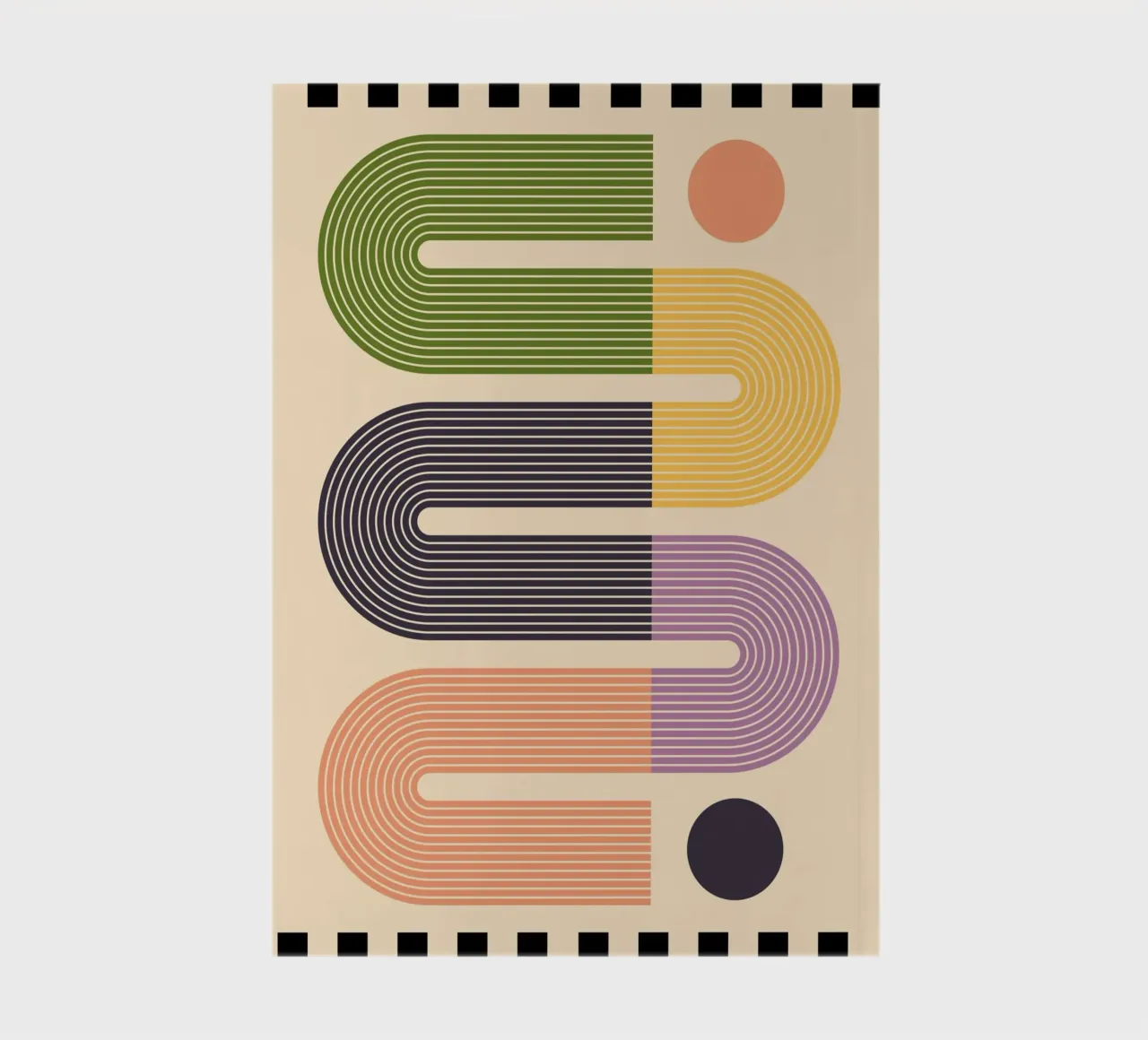 Geometric Abstraction 024 notebook by Gaite