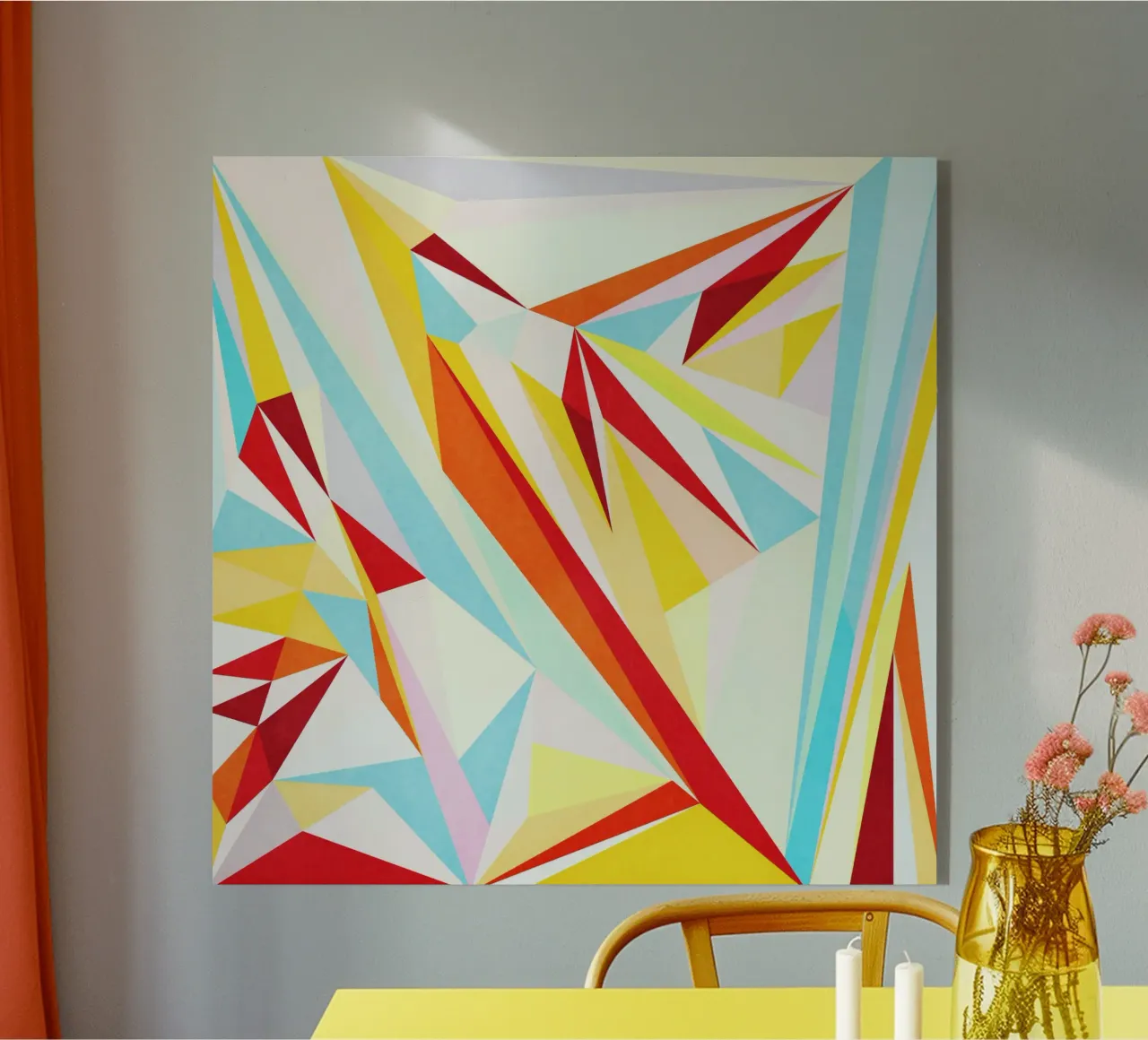 Love Lines plexiglass da Abstract 888