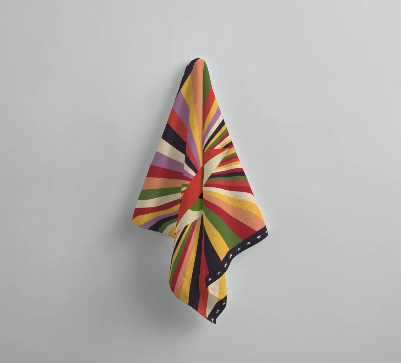 Geometric Abstraction 026 towel by Gaite