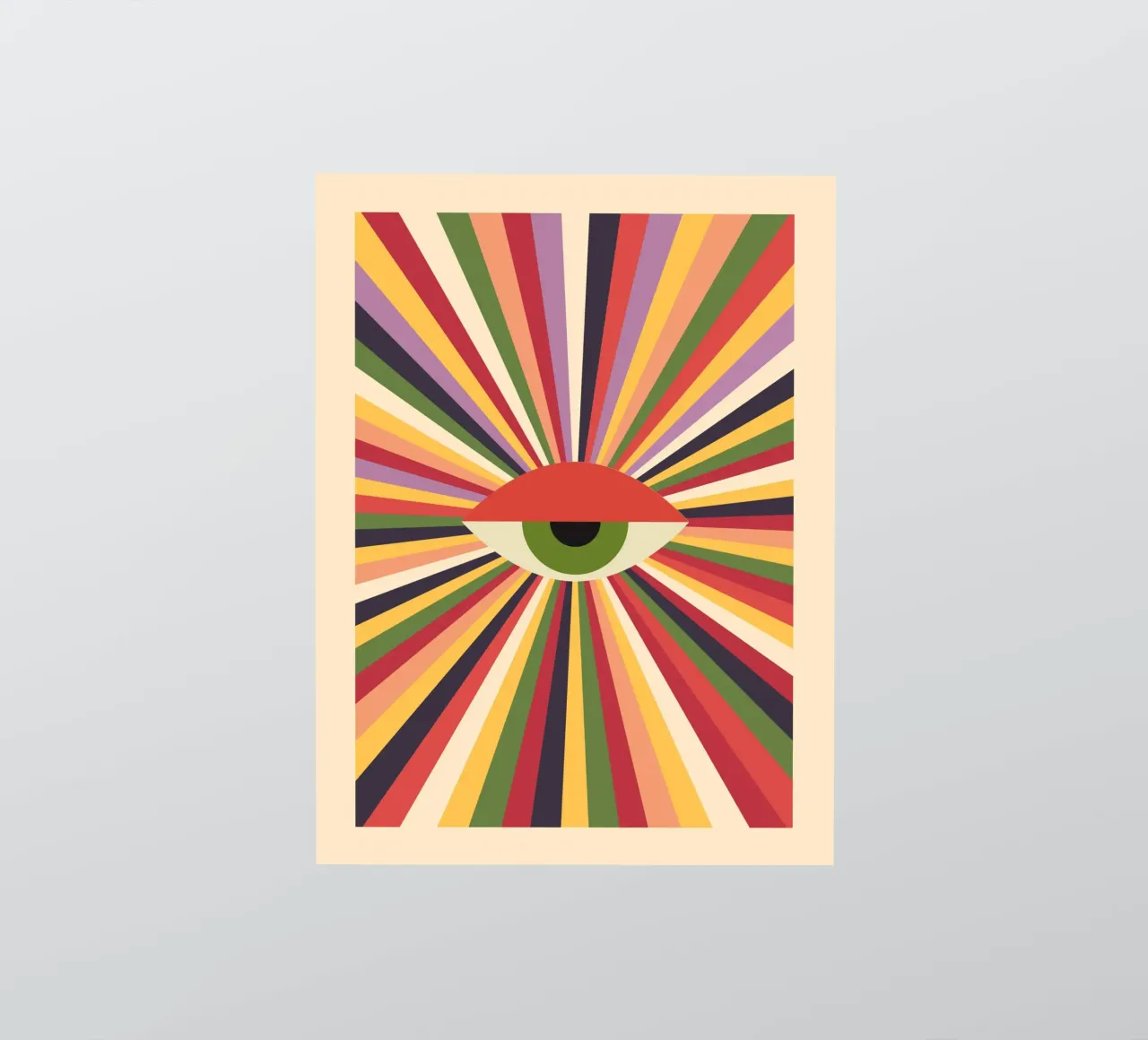 Geometric Abstraction 027 sticker by Gaite