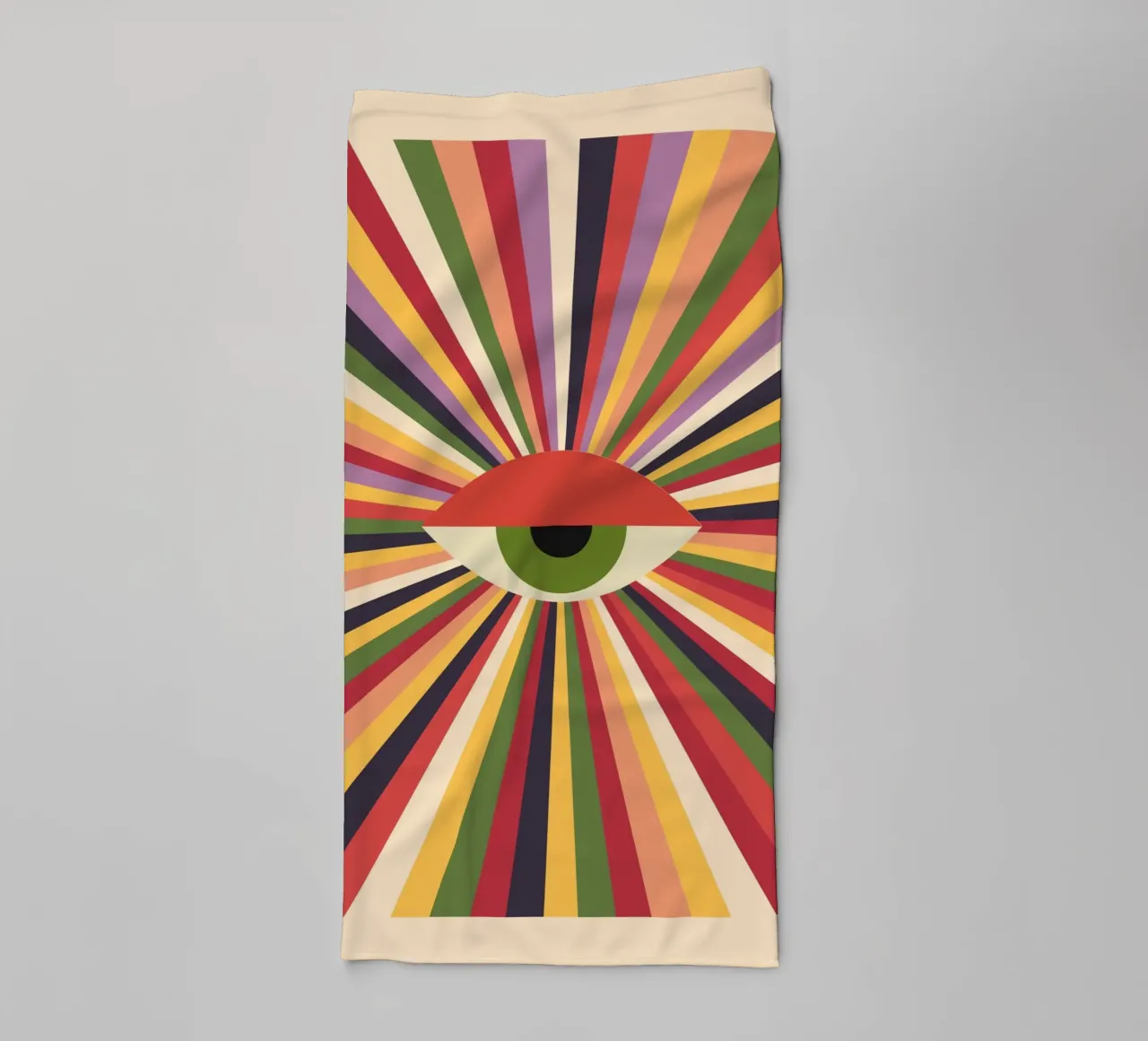 Geometric Abstraction 027 towel by Gaite