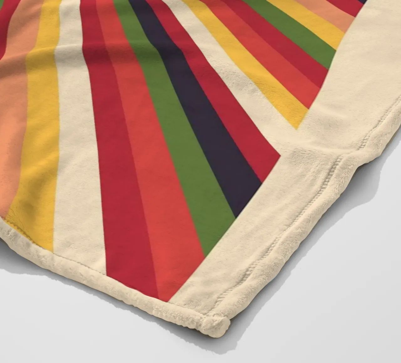 Geometric Abstraction 027 fleece blanket by Gaite