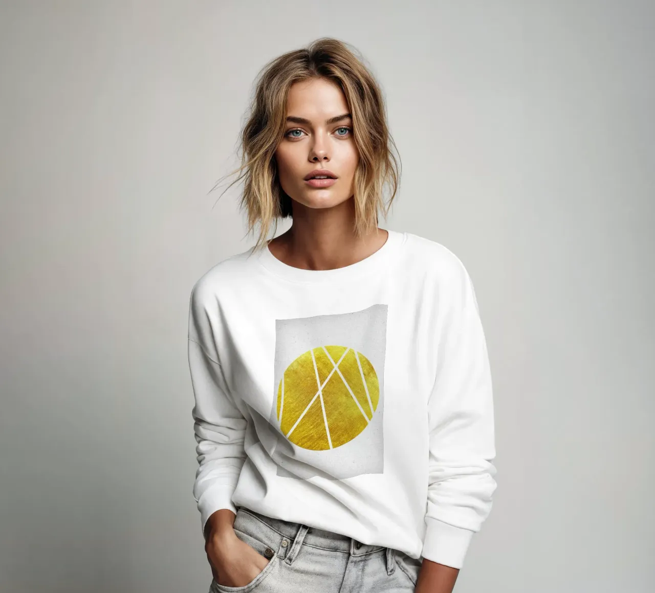 Circle03 Sweatshirt von Froilein Juno