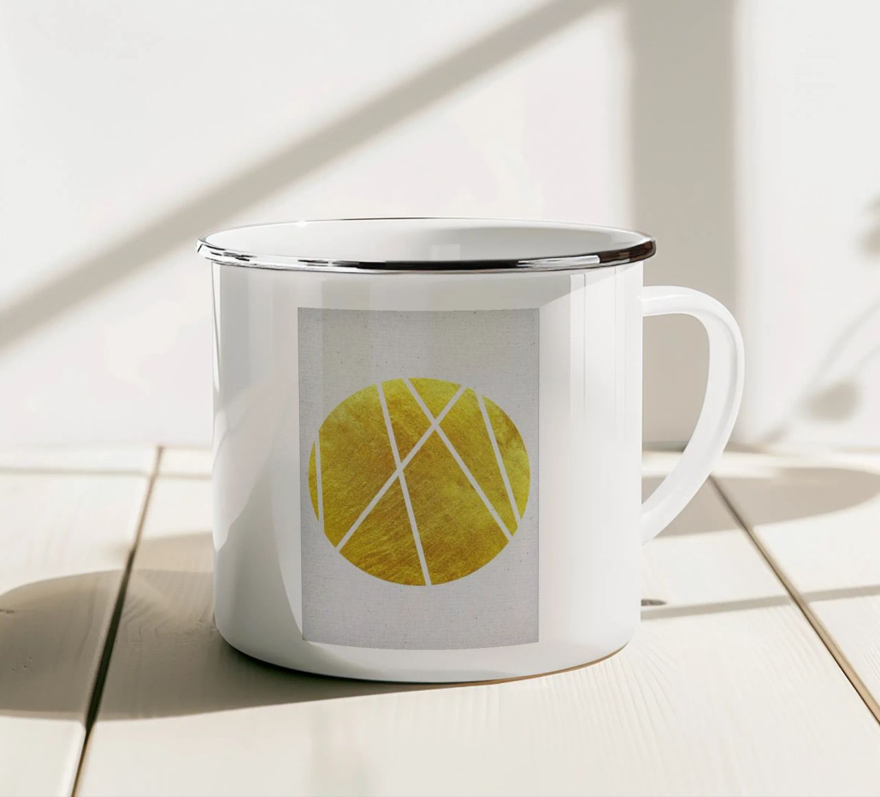 Circle03 tazza in smalto da Froilein Juno