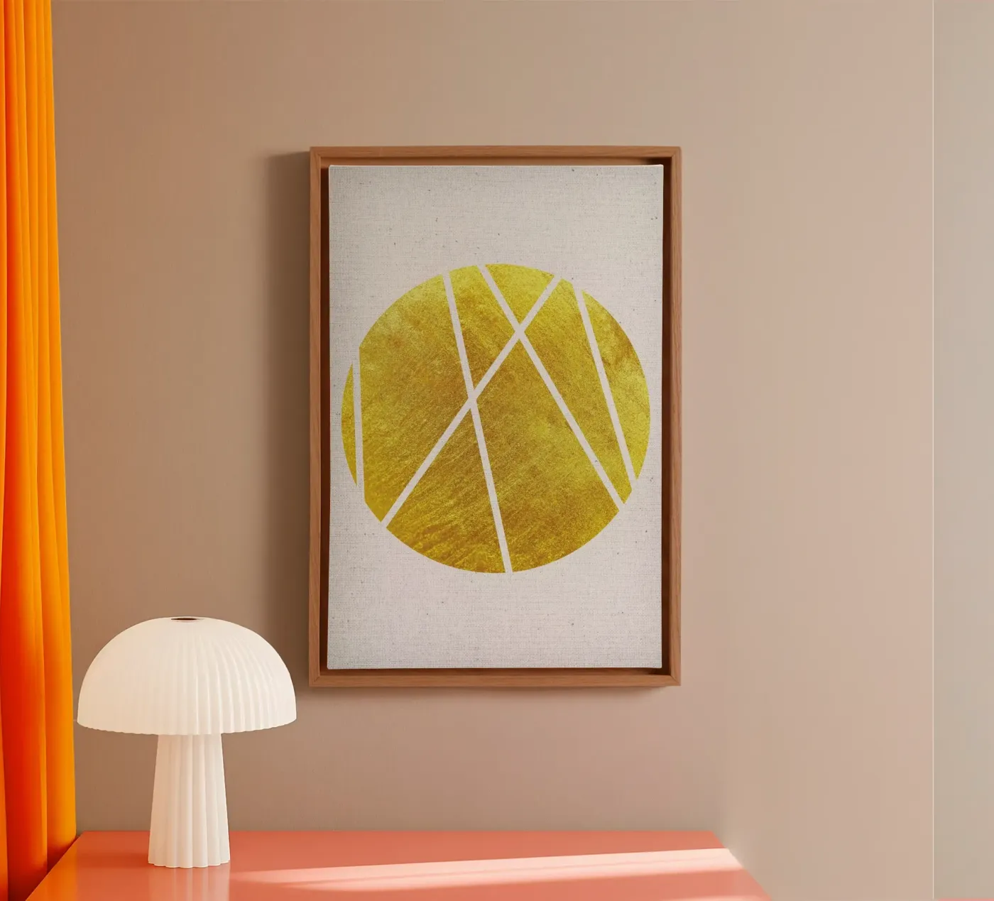 Circle03 canvas van Froilein Juno