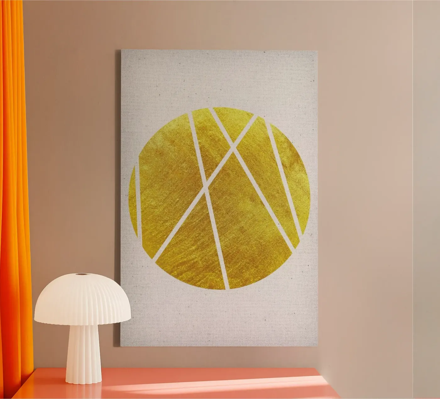 Circle03 canvas van Froilein Juno