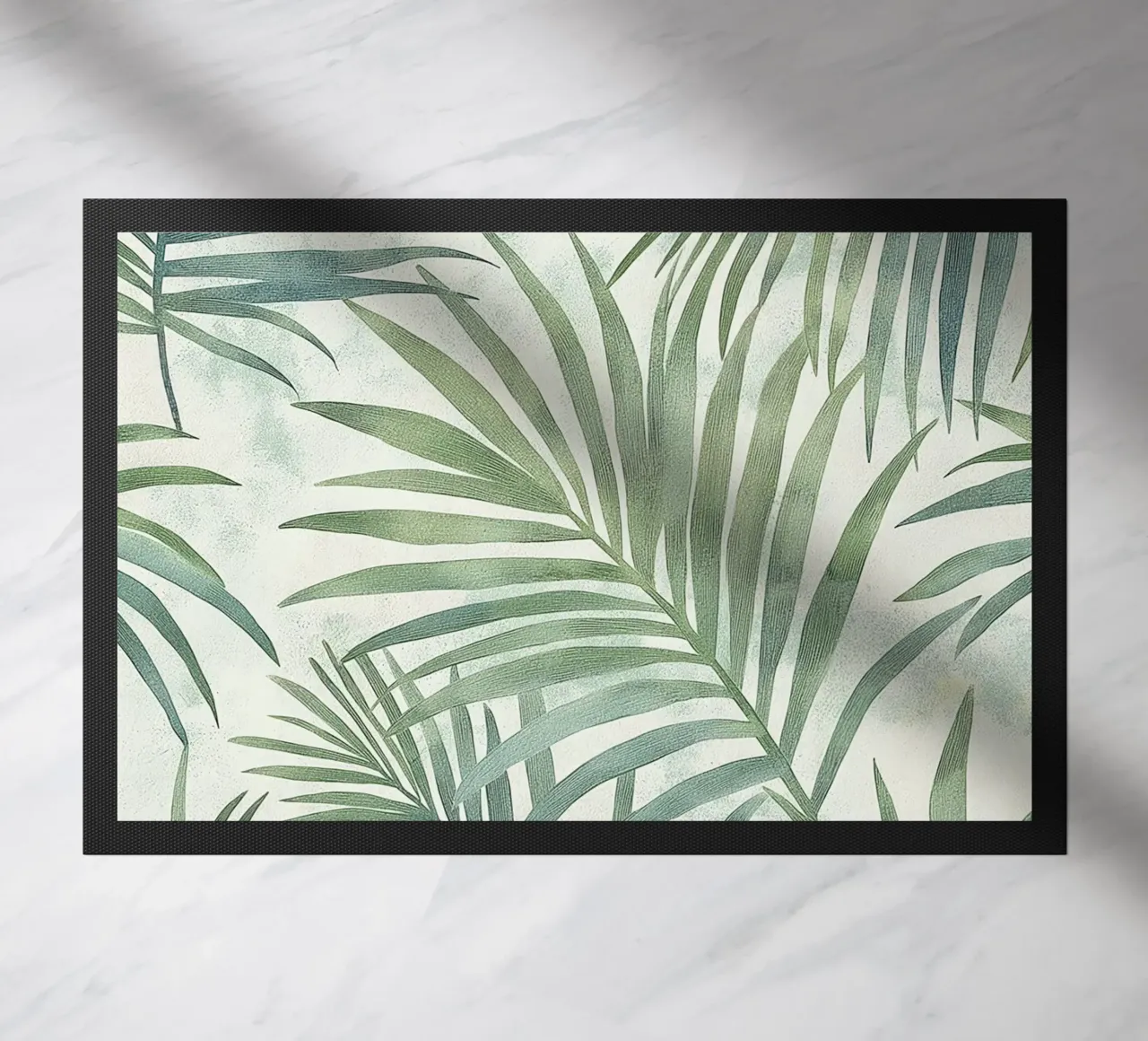 Foglie di palma botaniche Boho Tropical Greenery Piante d'arte zerbino da Gentle Echoes Art