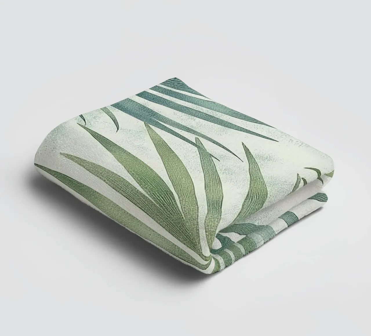 Foglie di palma botaniche Boho Tropical Greenery Piante d'arte asciugamano da bagno da Gentle Echoes Art