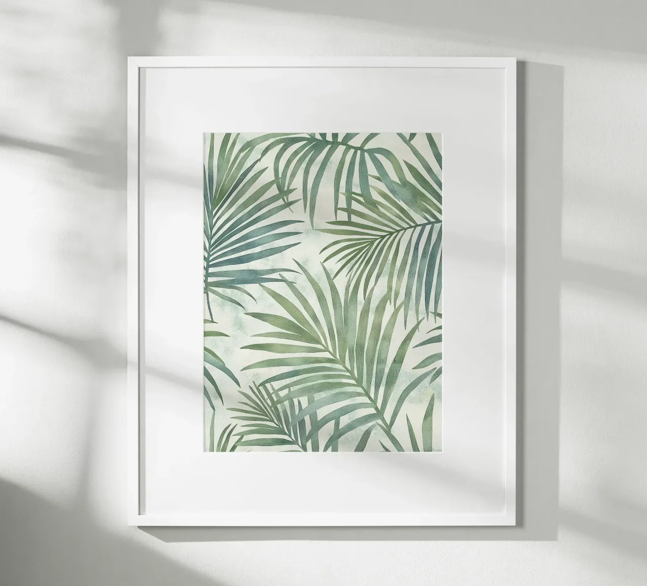 Foglie di palma botaniche Boho Tropical Greenery Piante d'arte carta hahnemühle da Gentle Echoes Art