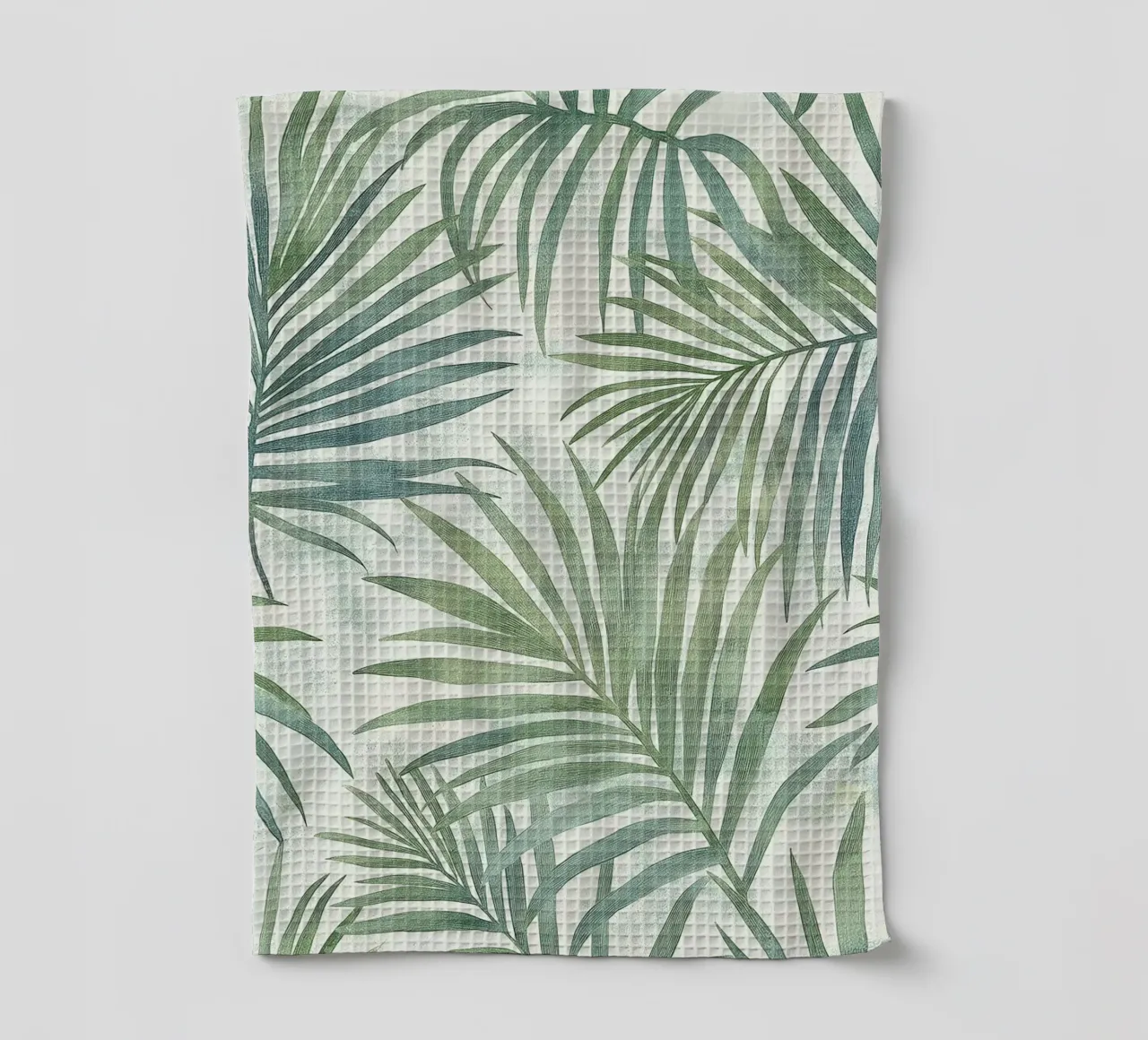 Foglie di palma botaniche Boho Tropical Greenery Piante d'arte canovaccio da cucina da Gentle Echoes Art