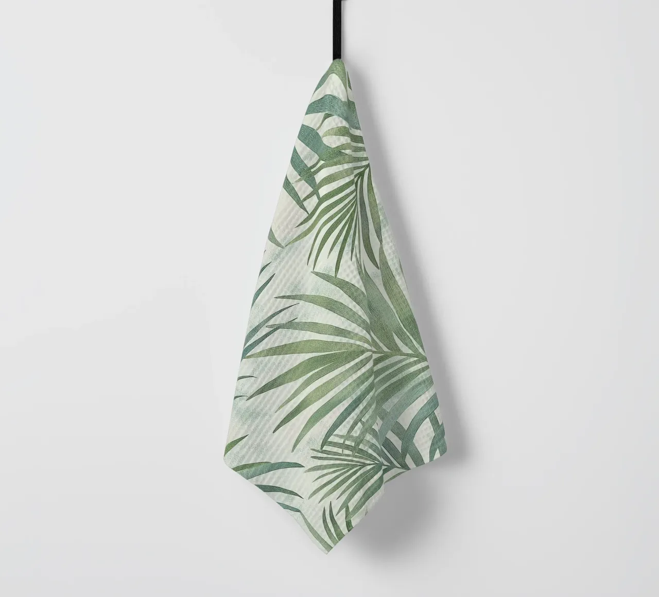 Foglie di palma botaniche Boho Tropical Greenery Piante d'arte canovaccio da cucina da Gentle Echoes Art