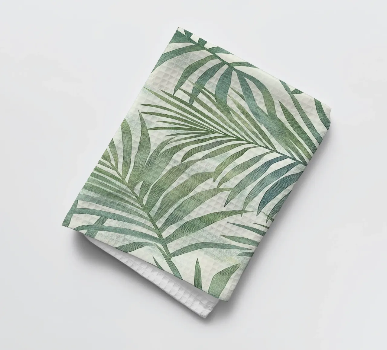 Foglie di palma botaniche Boho Tropical Greenery Piante d'arte canovaccio da cucina da Gentle Echoes Art