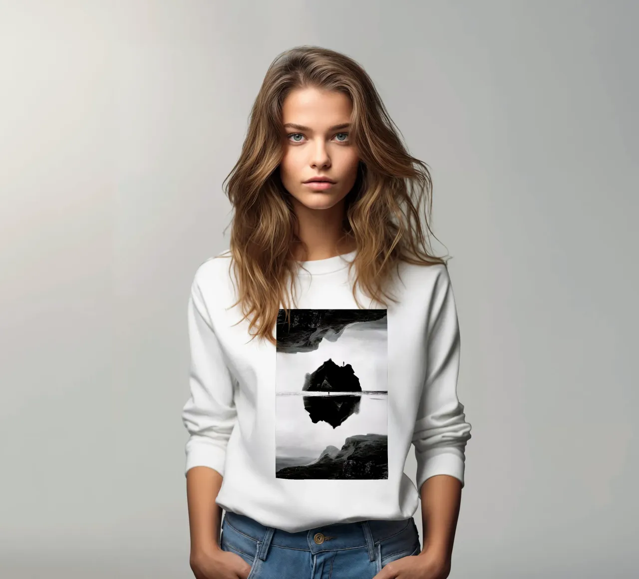 Black Isolation Island felpa da Stoian Hitrov